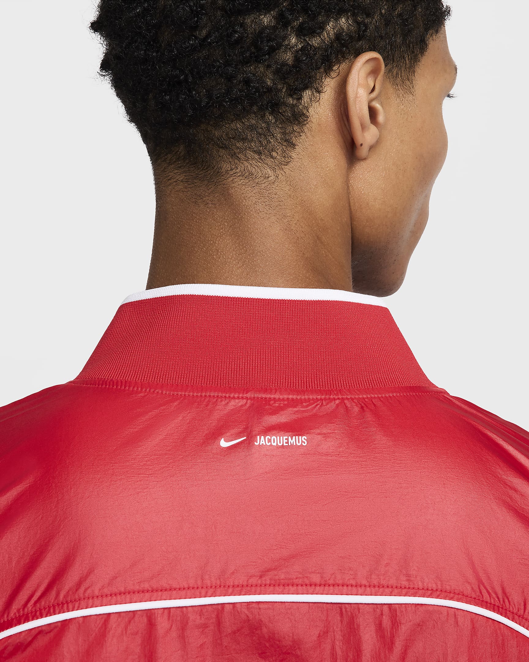 Veste de survêtement Nike x Jacquemus - University Red/Blanc