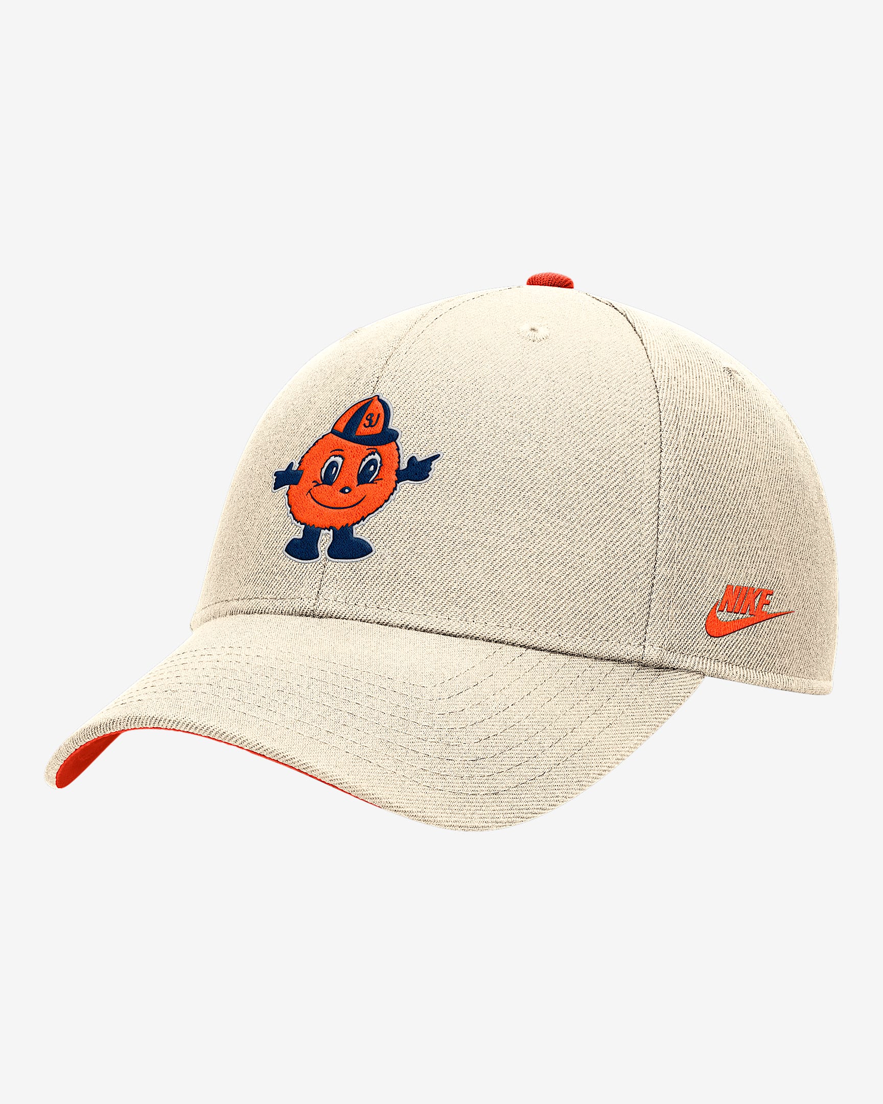 Syracuse Rise Men's Nike College Adjustable Cap - Natural