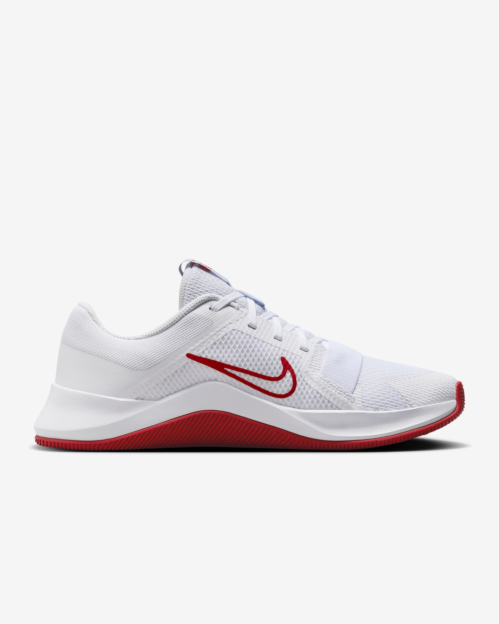 Nike MC Trainer 2 Men's Workout Shoes - White/Football Grey/University Red