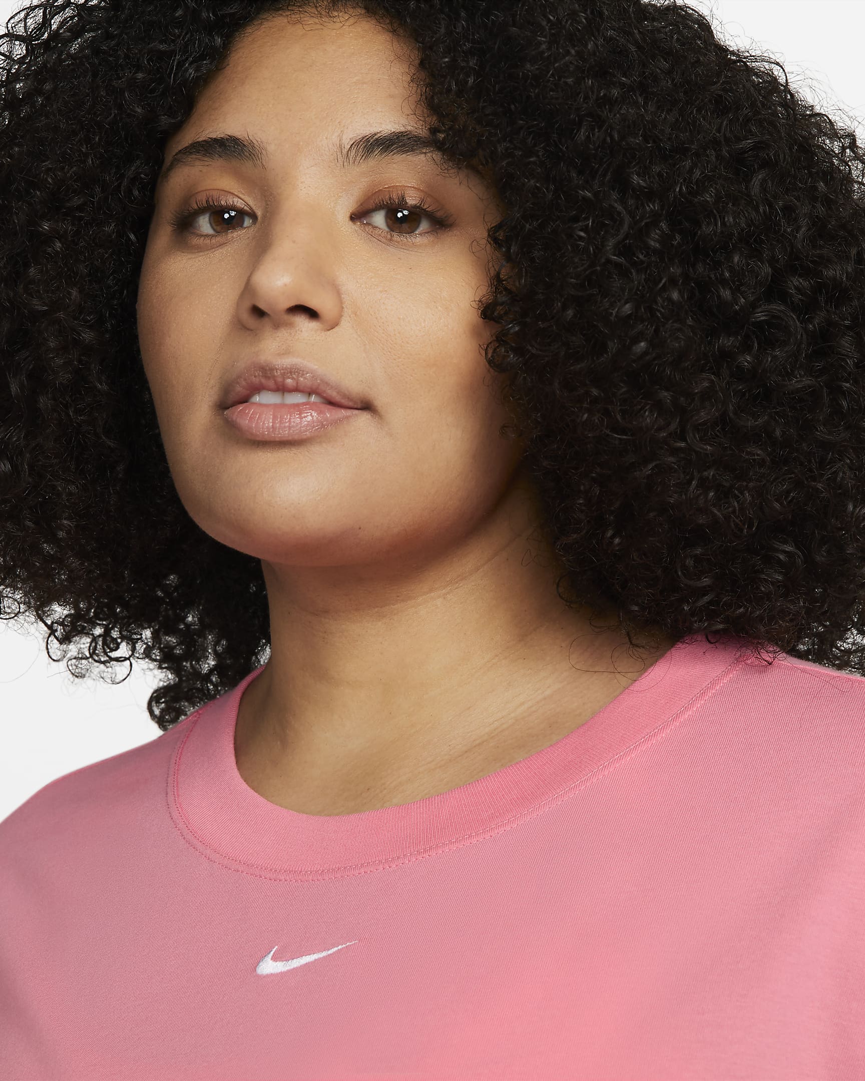 Nike Sportswear Essential Womens Oversized Short Sleeve Top Plus Size Nike Au