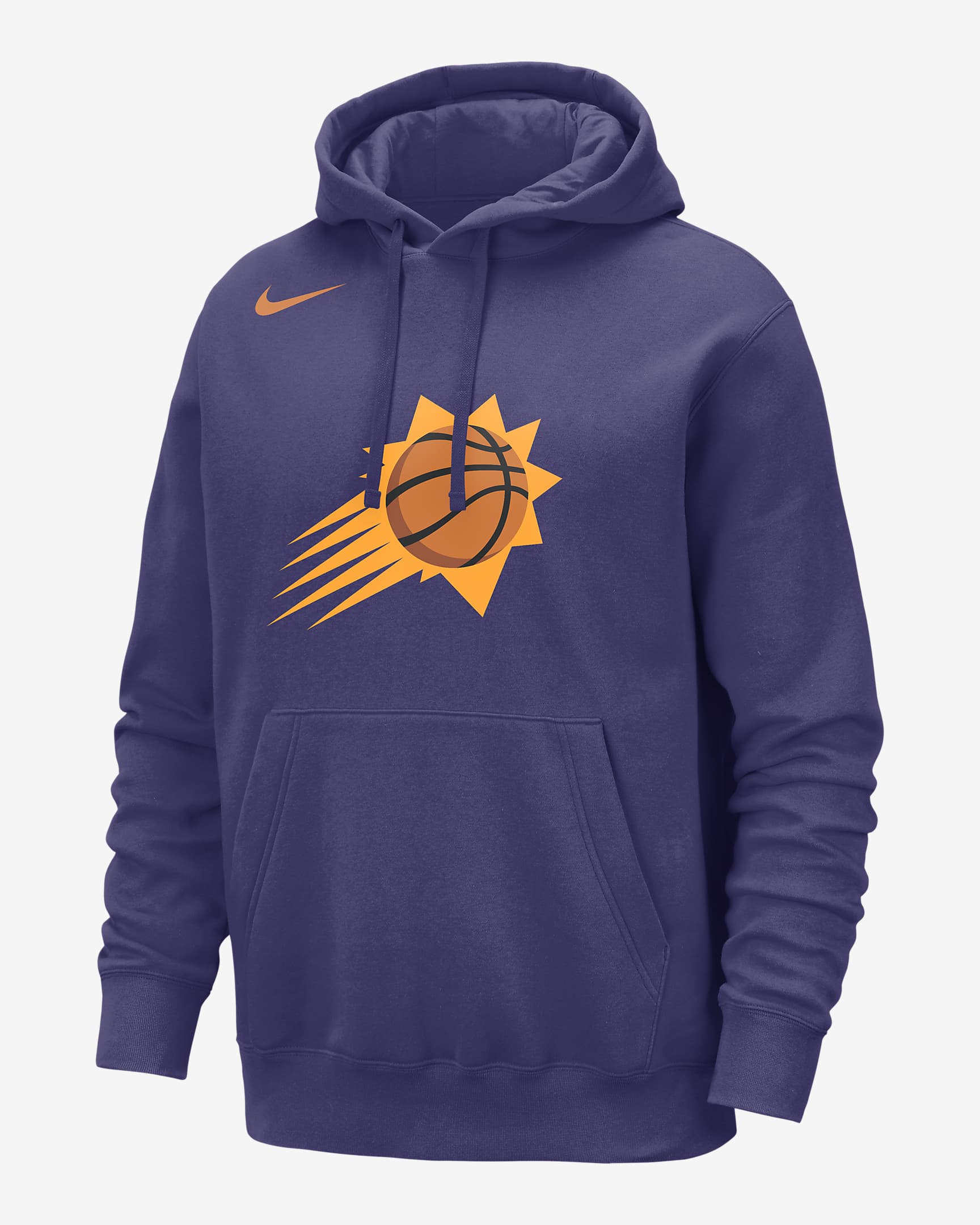 Phoenix Suns Club Mens Nike Nba Pullover Hoodie Nike Il 