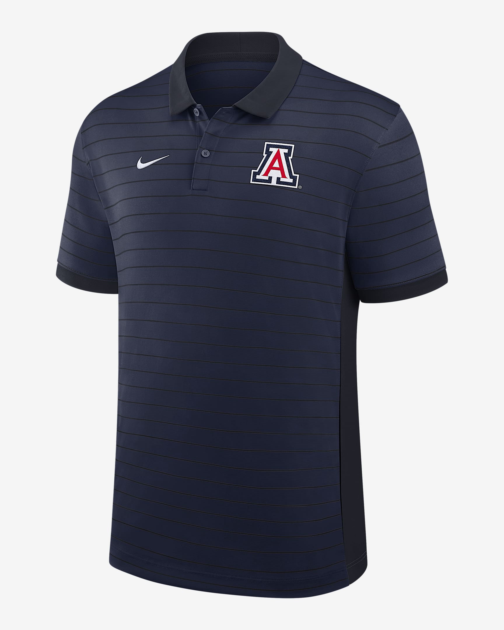 Polo universitario Nike Dri-FIT para hombre Arizona Sideline Victory Stripe - Azul marino