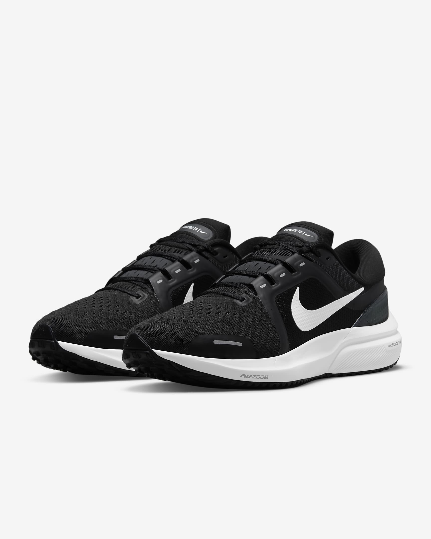 Nike Vomero 16 Men's Road Running Shoes - Black/Anthracite/White