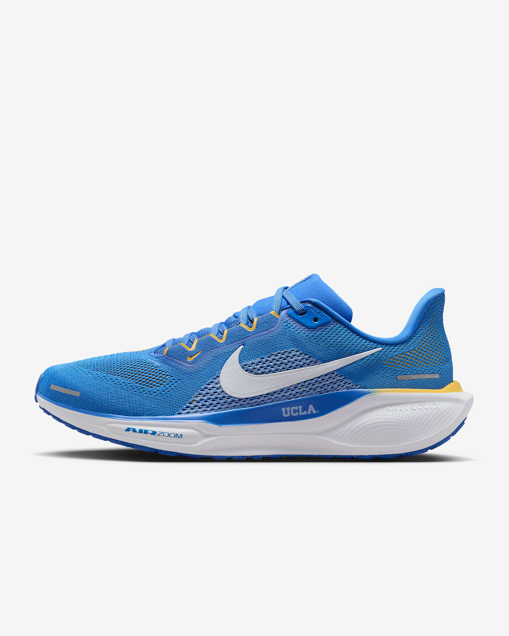 Tenis de correr en pavimento universitarios Nike para hombre UCLA Pegasus 41 - Azul señal/Blanco/Oro/Blanco