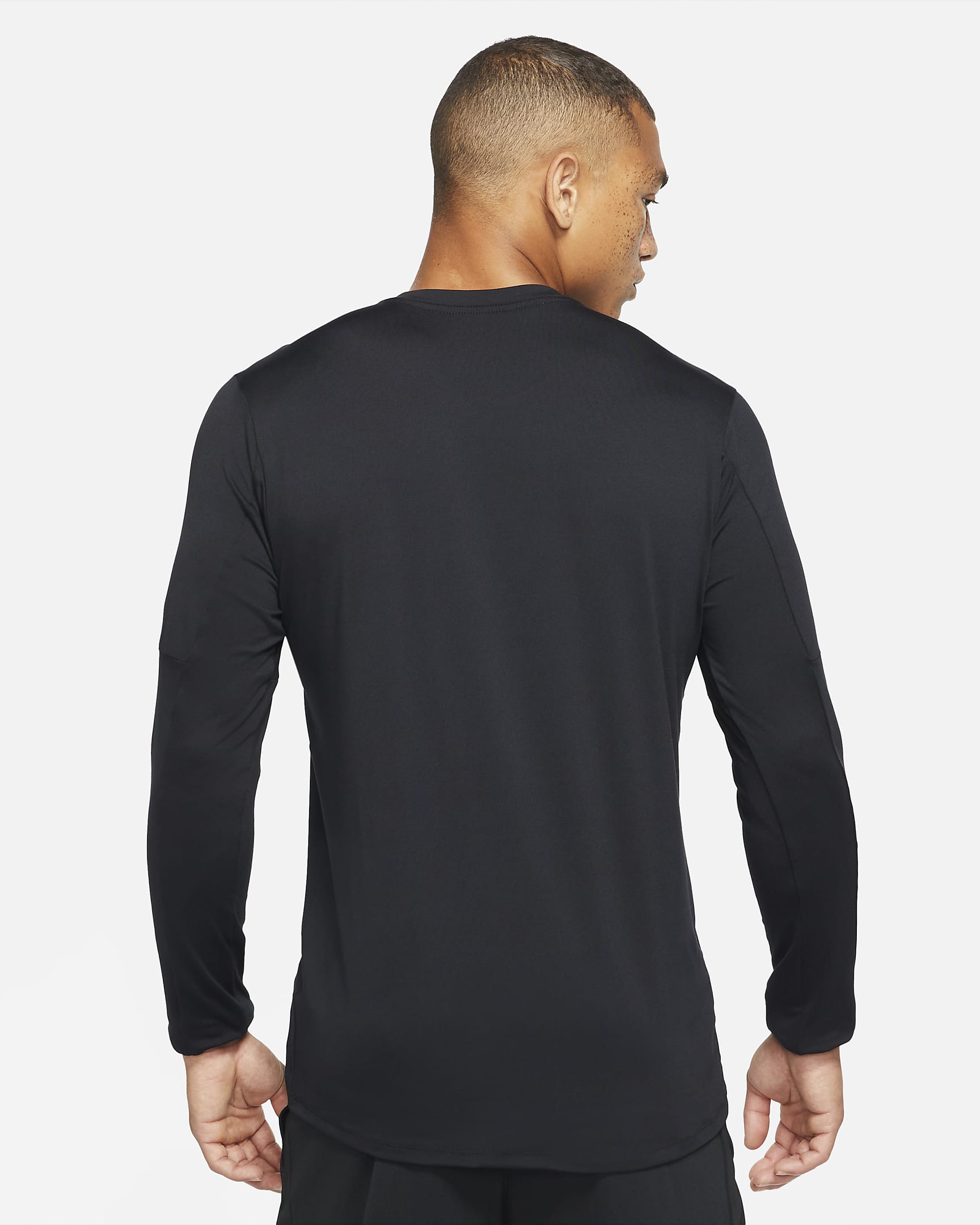 Nike Element Men's Dri-FIT Running Crew Top - Black