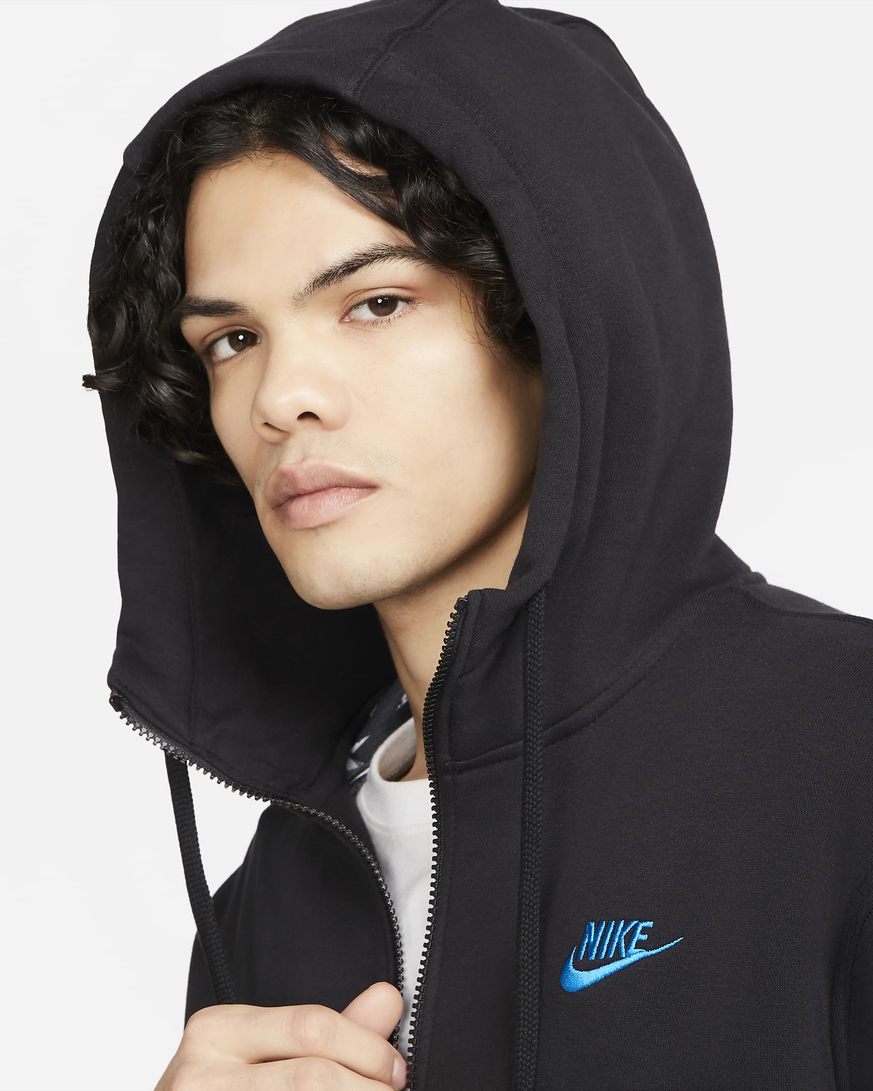 Nike Sportswear Club Men's Full-Zip Fleece Hoodie. Nike UK