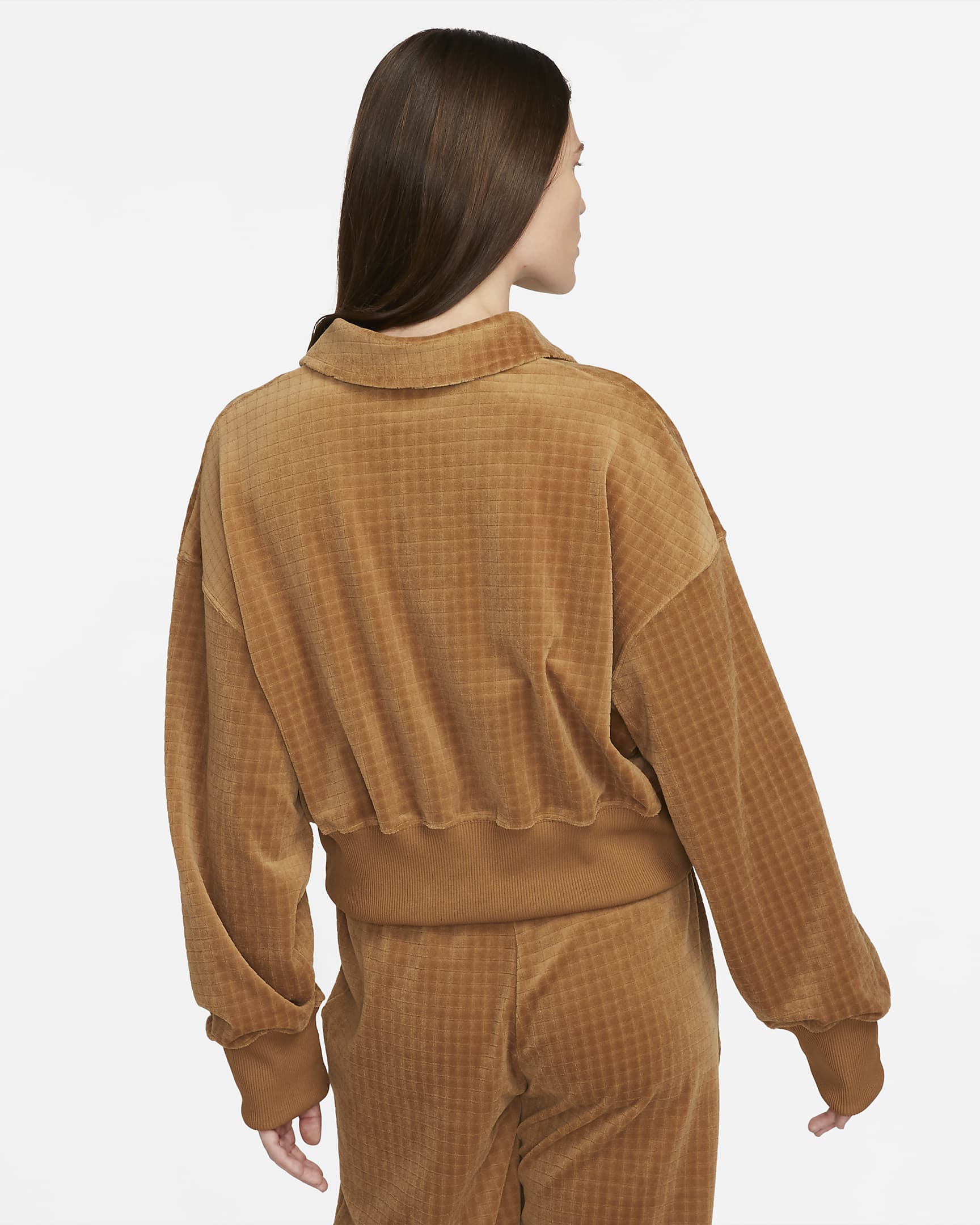 Nike Sportswear Women's Velour Polo. Nike CH