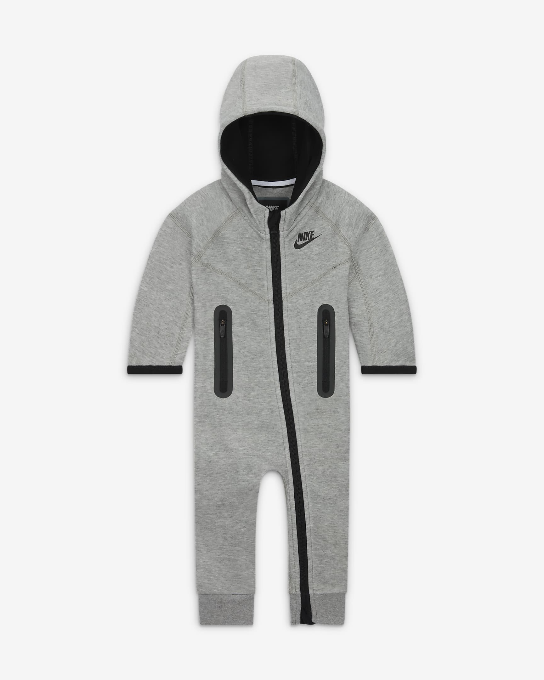 Nike Sportswear Tech Fleece Hooded Overalls Baby Overalls. Nike UK
