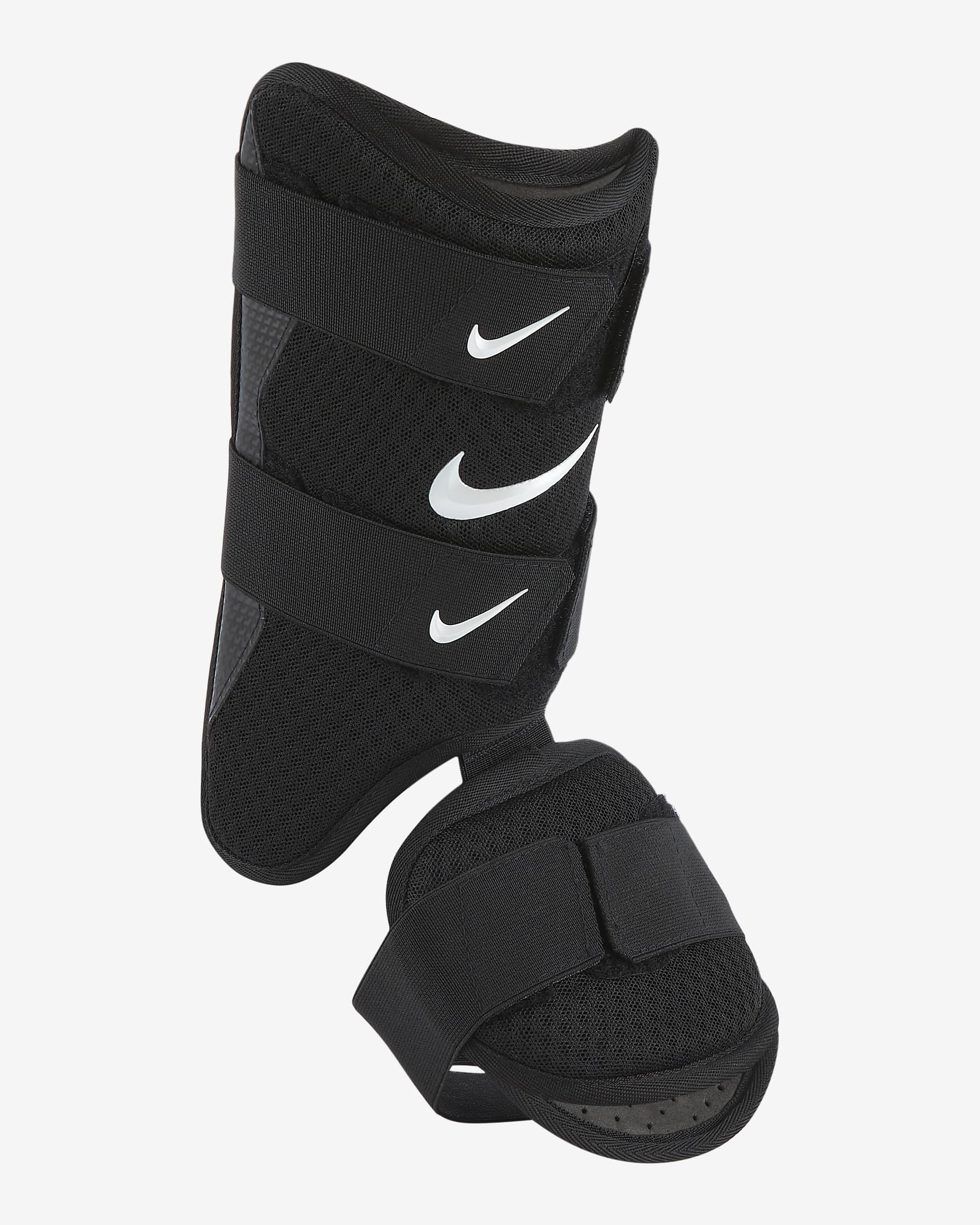 Nike Diamond Kids' Baseball Batter's Leg Guard (Right Handed Hitter) - Black