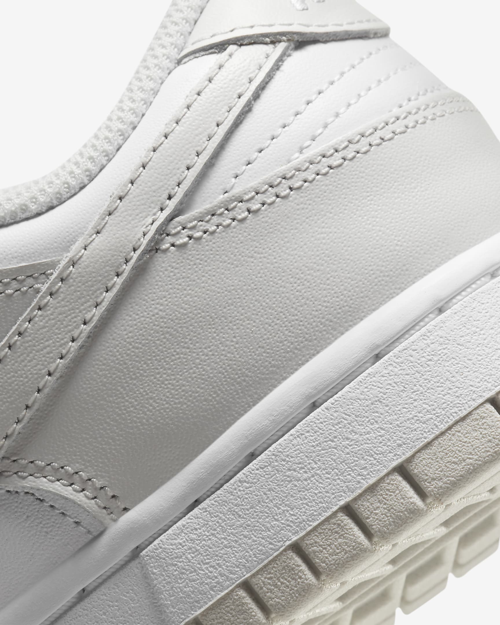 Nike Dunk Low Women's Shoes - White/White/Photon Dust