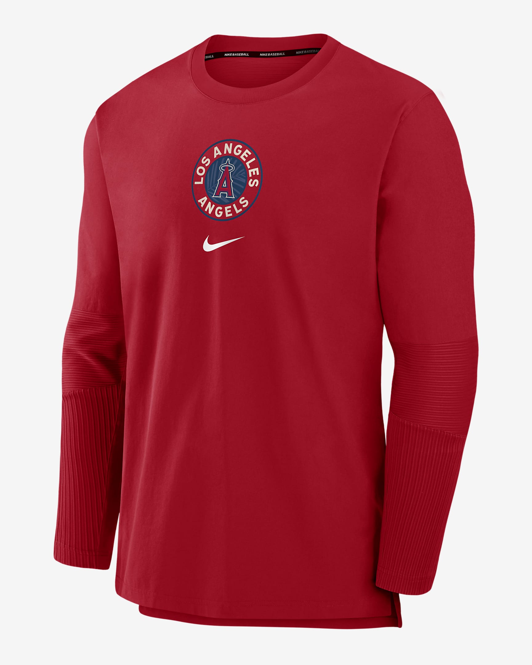 Los Angeles Angels Authentic Collection City Connect Player Men's Nike Dri-FIT MLB Pullover Jacket - Red