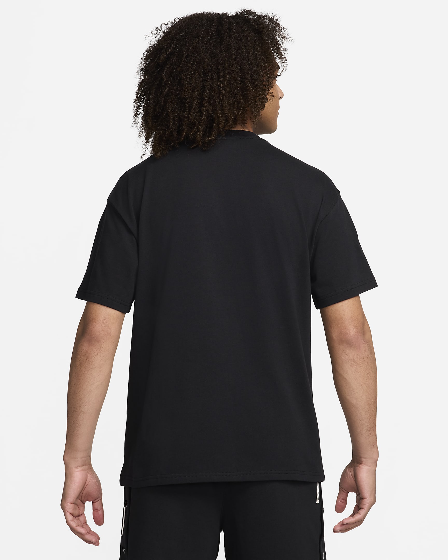 Nike Men's Max90 Basketball T-Shirt - Black