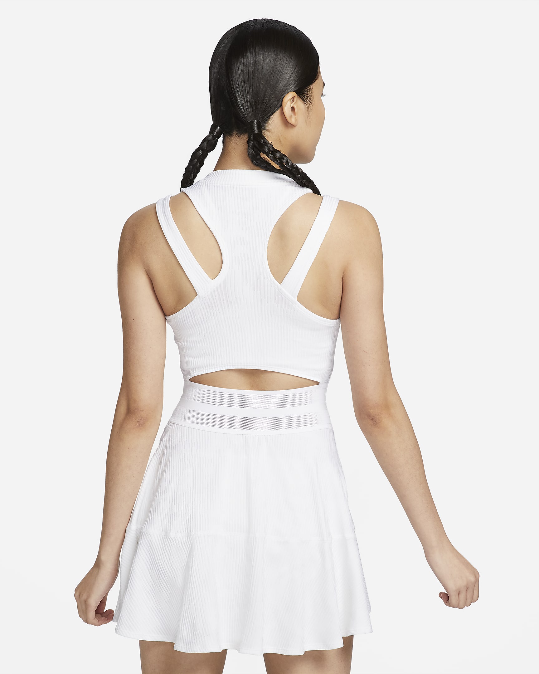 NikeCourt Slam Women's Dress - White/Black