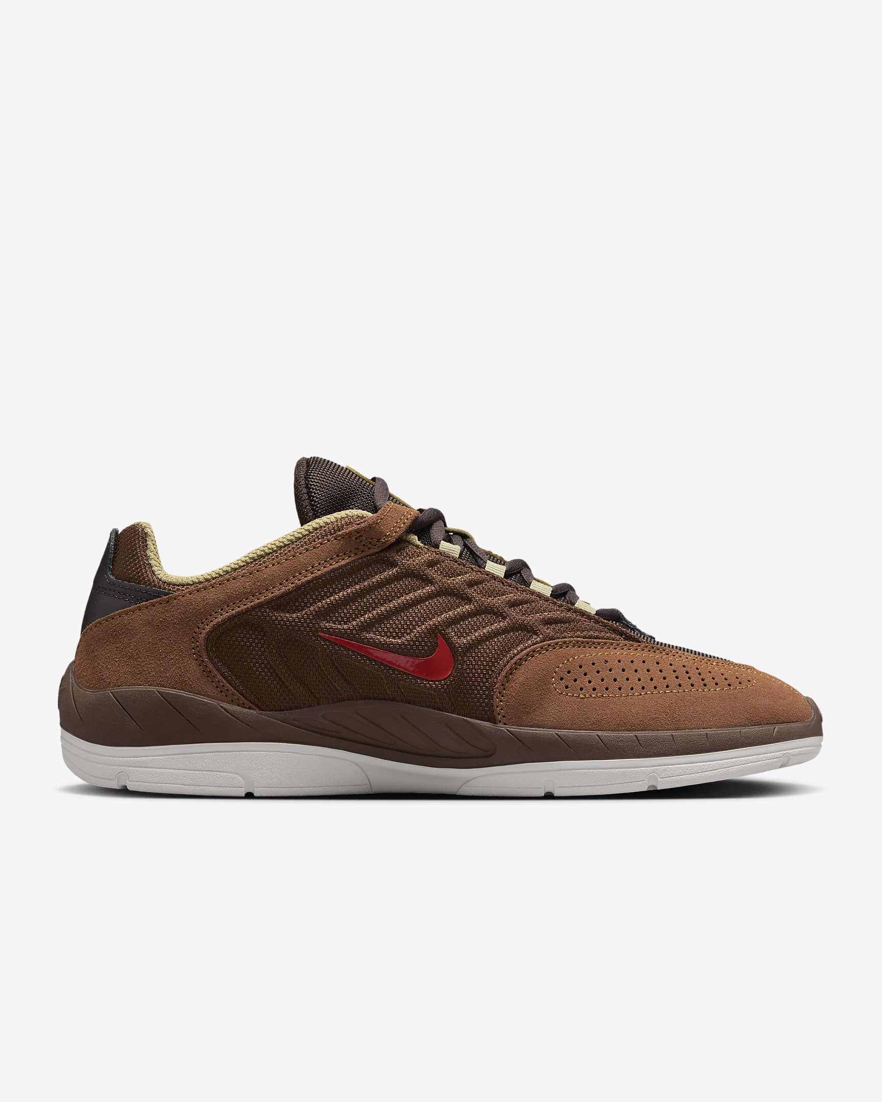 Tenis para hombre Nike SB Vertebrae - Cacao impresionante/Tostado británico claro/Marrón terciopelo/Rojo dragón