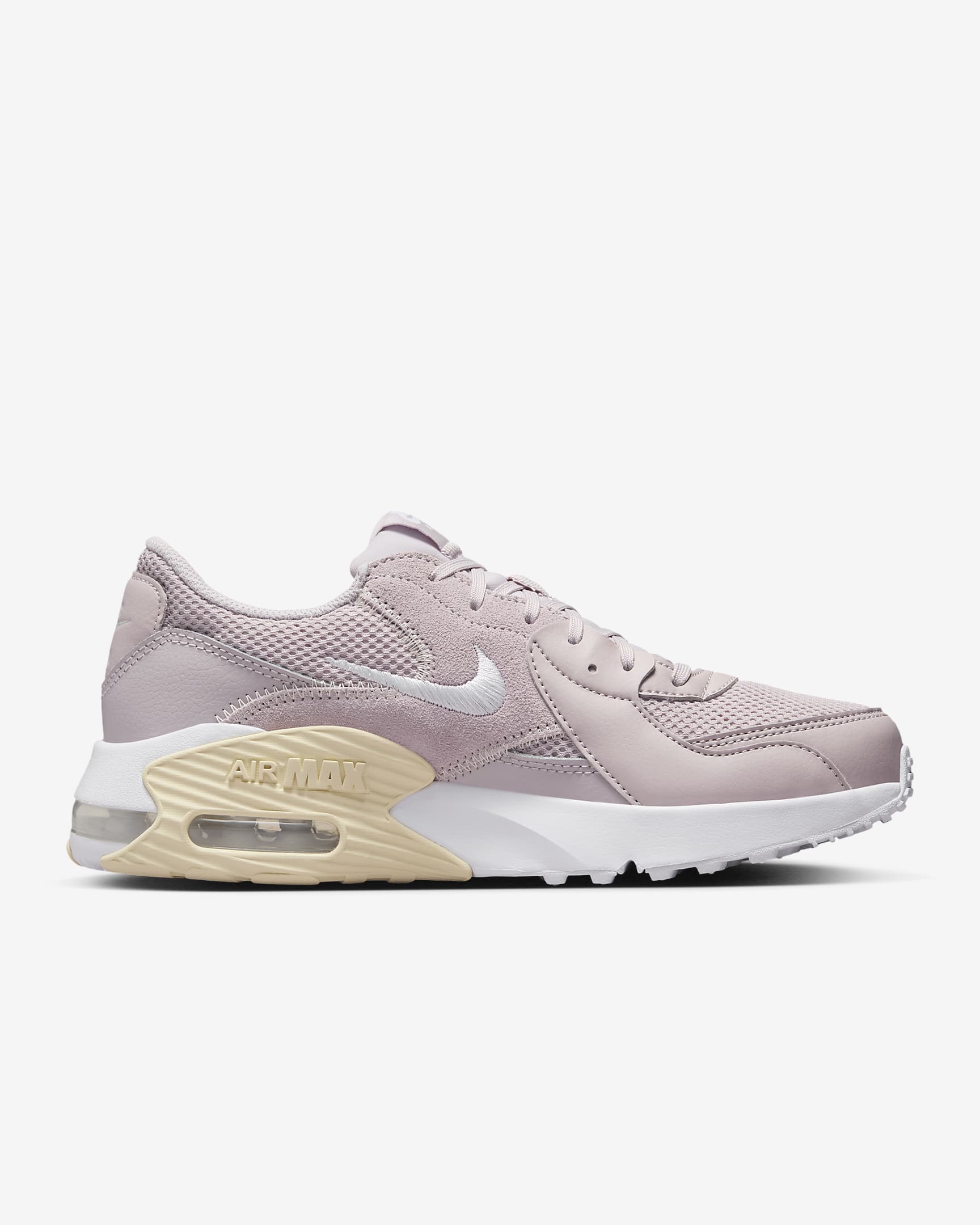 Tenis para mujer Nike Air Max Excee - Violeta platino/Leche de coco/Blanco