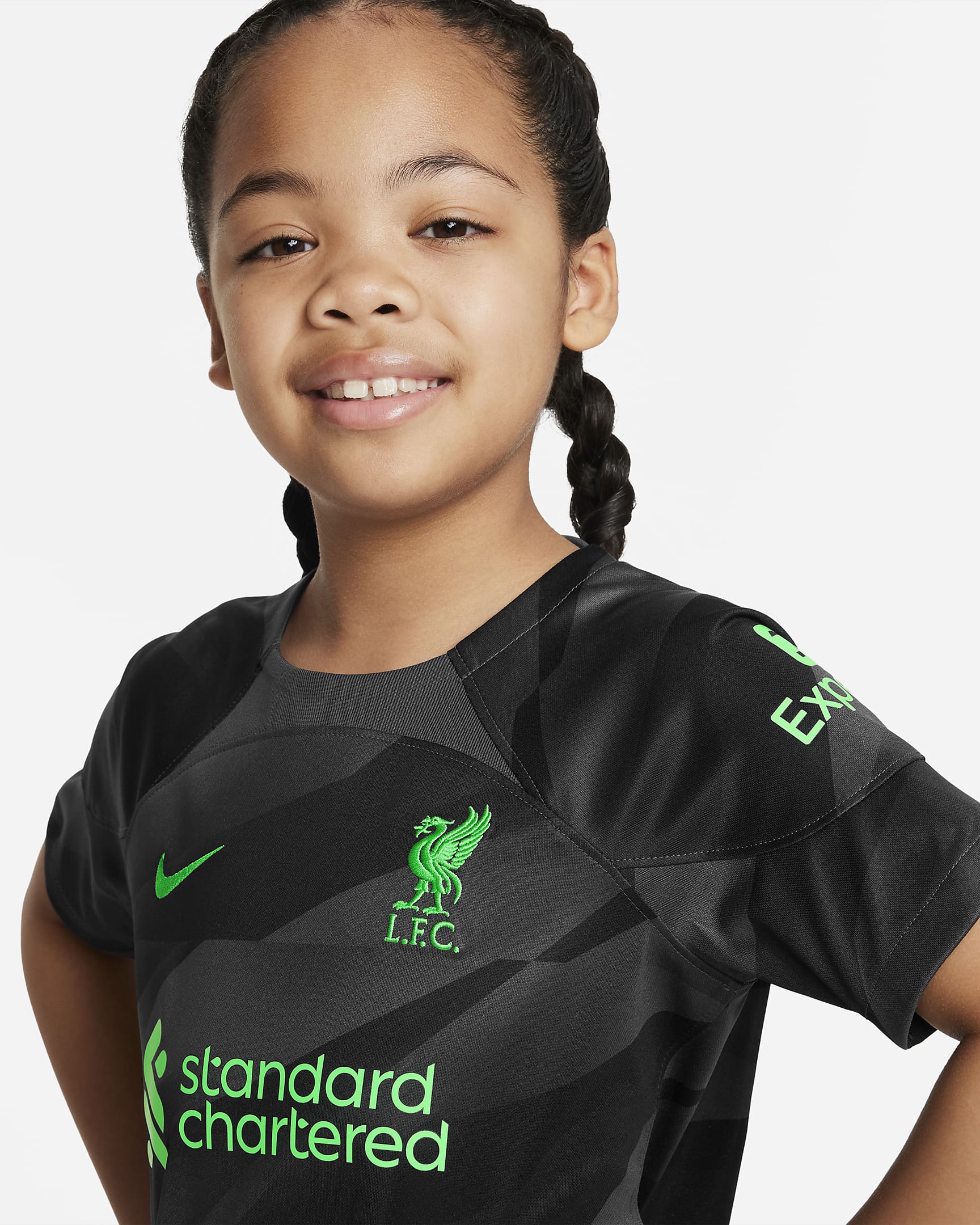 Liverpool F.C. 2023/24 Goalkeeper Younger Kids' Nike Dri-FIT 3-Piece ...