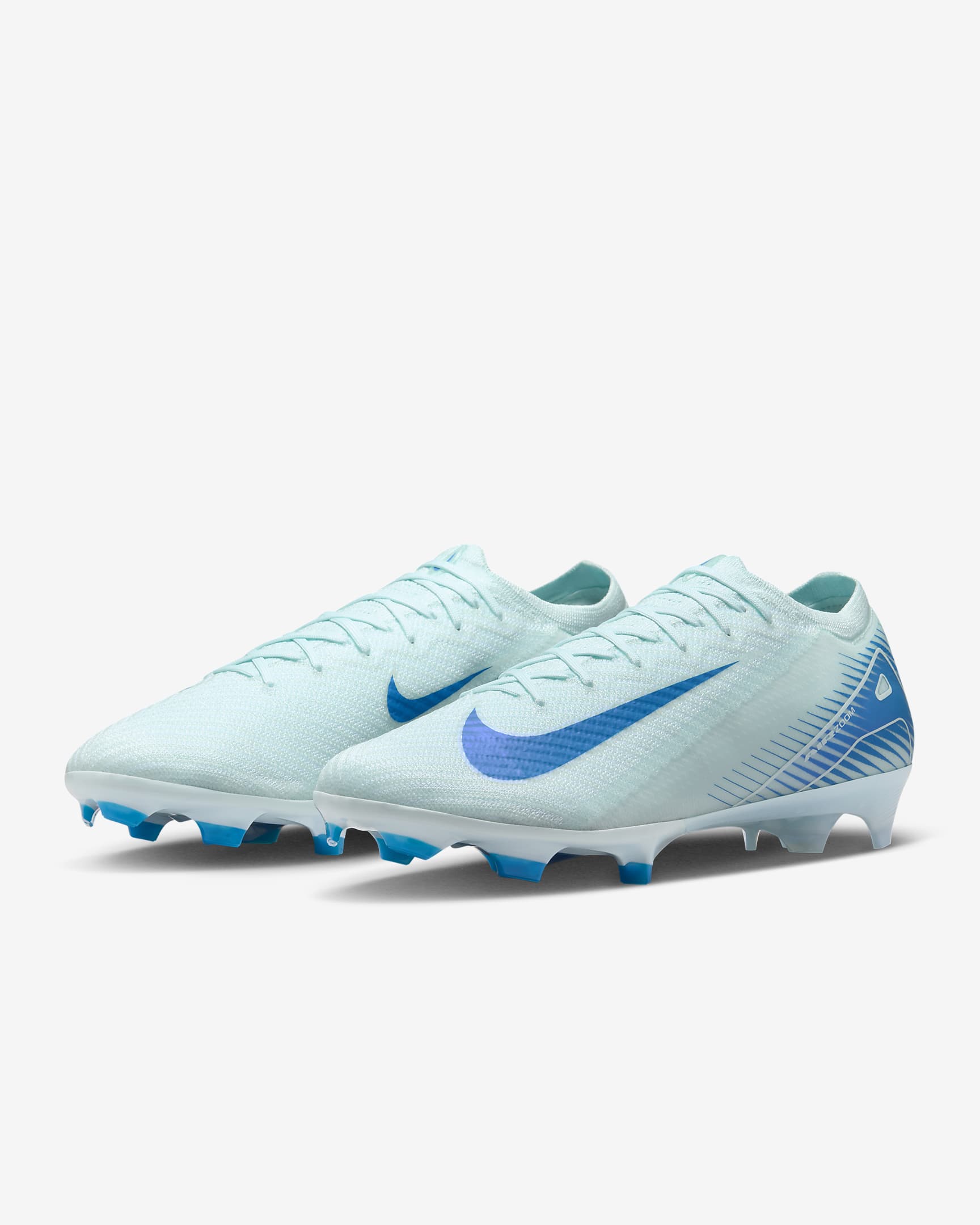 Scarpa da calcio a taglio basso FG Nike Mercurial Vapor 16 Elite - Glacier Blue/Blue Orbit