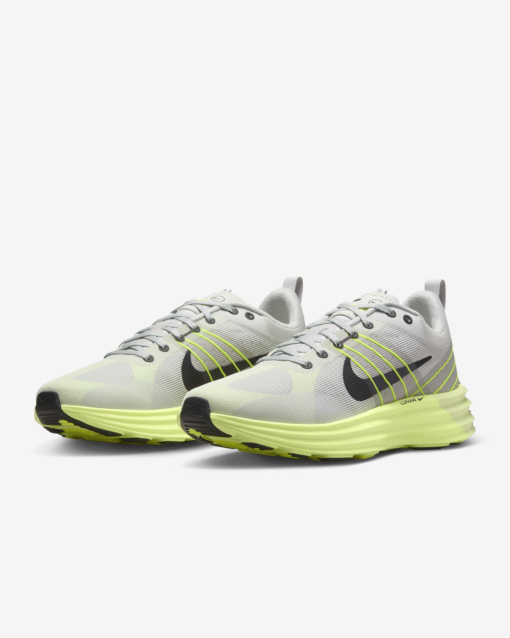 Nike Lunar Roam férficipő - Neutral Grey/Volt/Photon Dust/Fekete