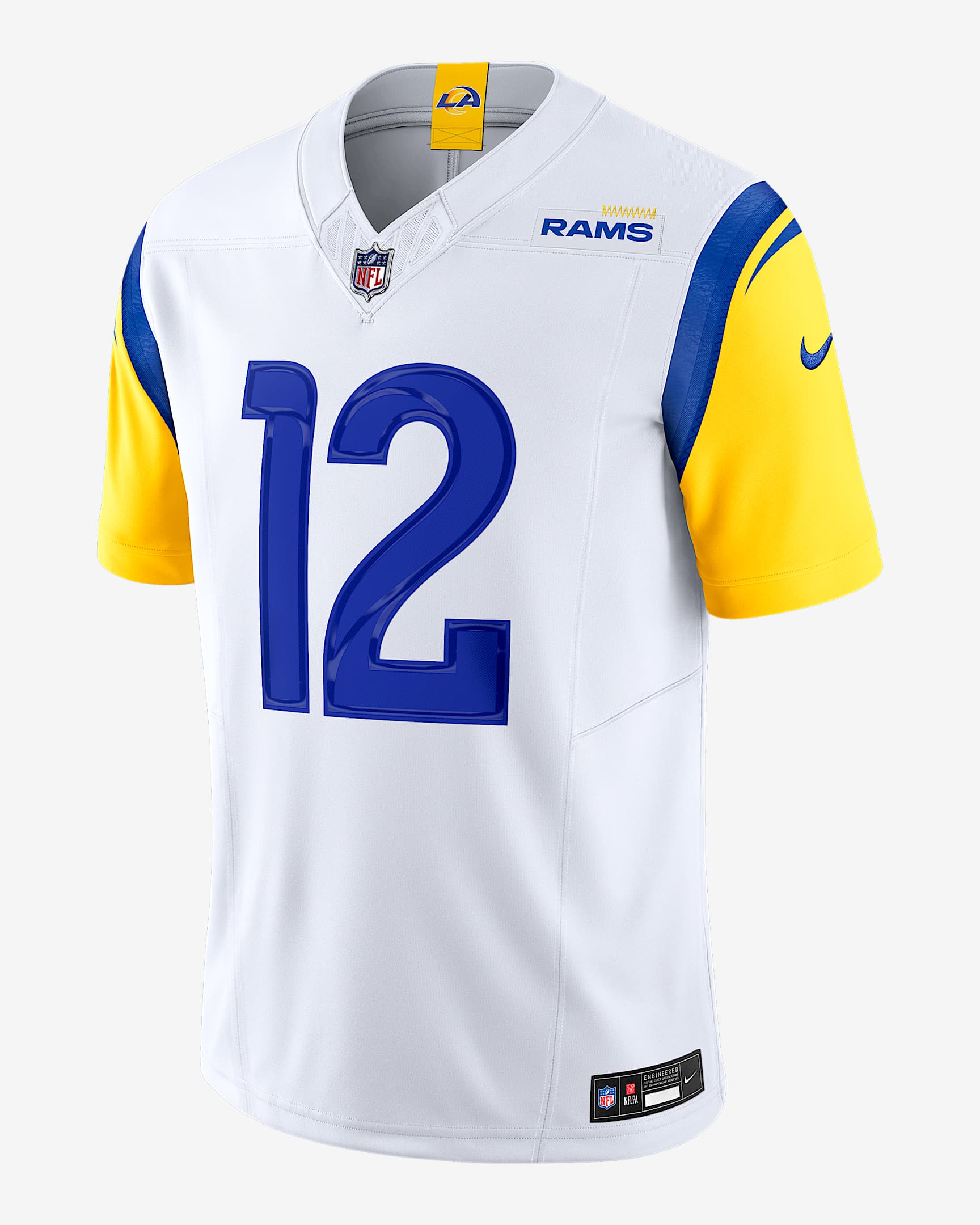 Puka Nacua Los Angeles Rams Men's Nike Dri-FIT NFL Limited Jersey - White