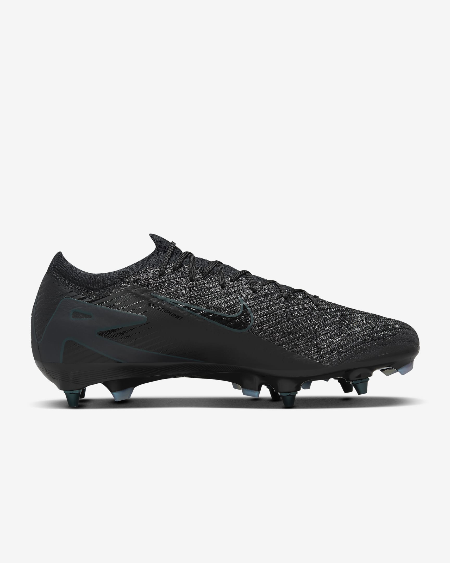 Nike Mercurial Vapor 16 Elite SG-Pro Düşük Bilekli Krampon - Siyah/Deep Jungle/Siyah