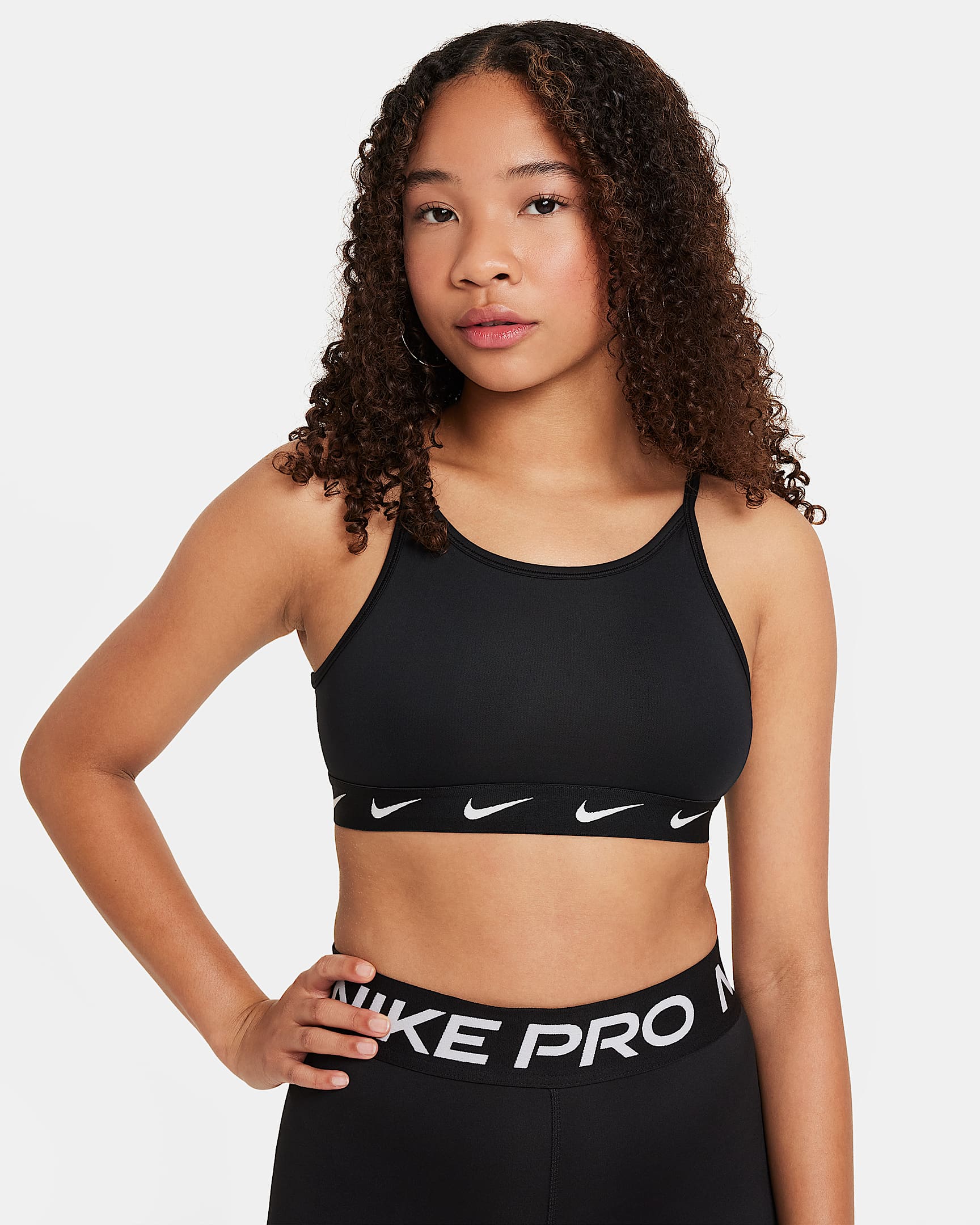 Nike One Girls Sports Bra Nike UK