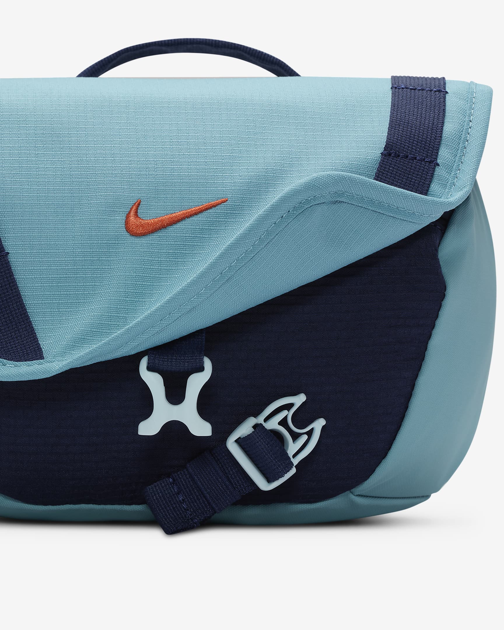 กระเป๋าคาดเอว Nike Hike (4 ล.) - Denim Turquoise/Midnight Navy/Vintage Coral