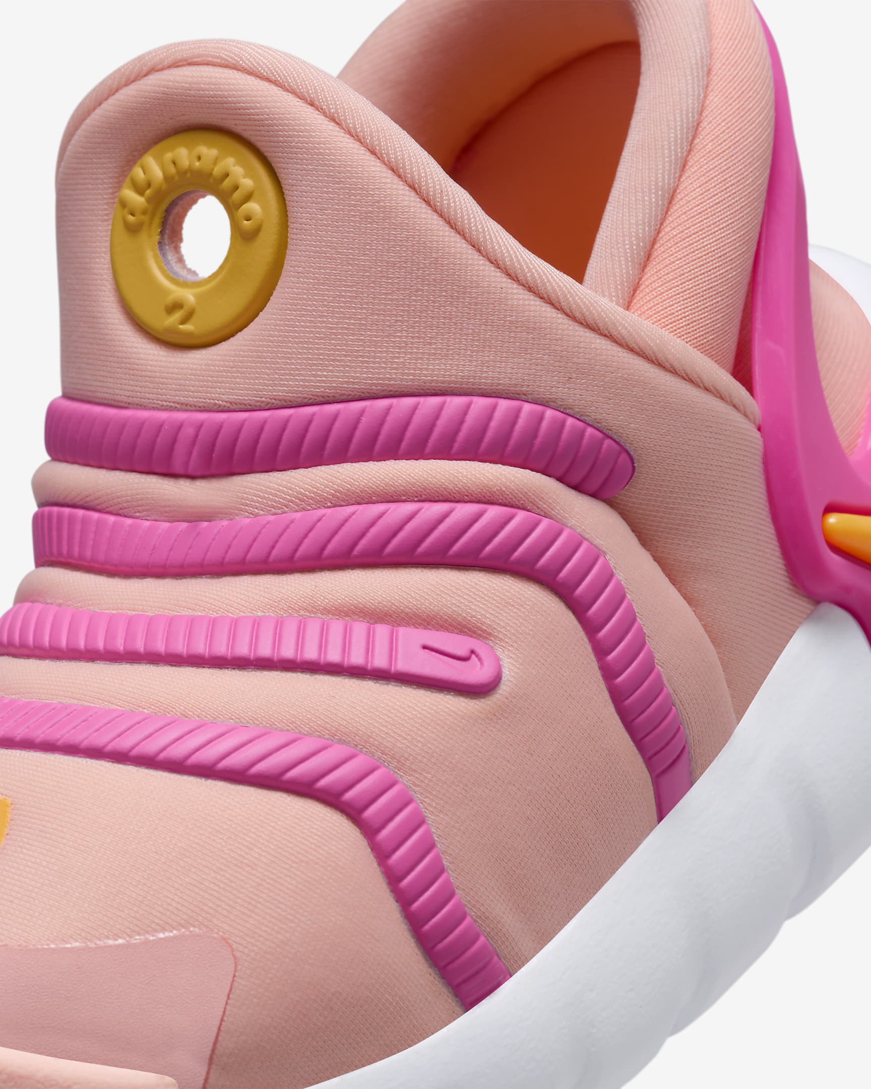 Nike Dynamo 2 EasyOn Baby/Toddler Shoes - Arctic Orange/Pinksicle/White/University Gold