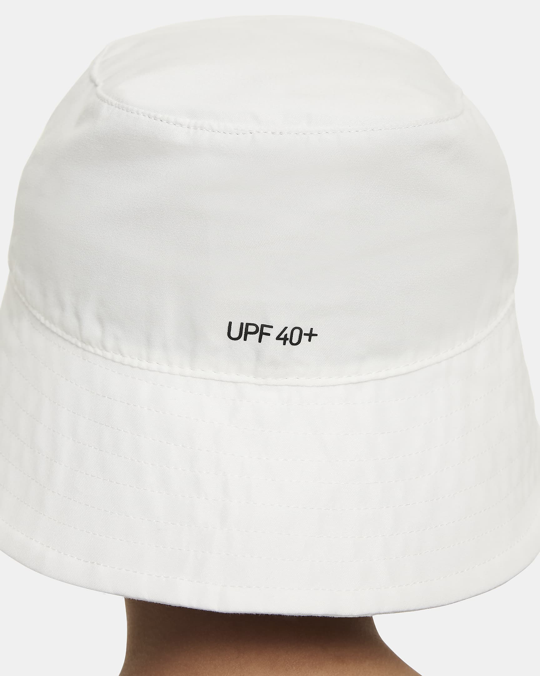 Nike UPF 40+ Toddler Bucket Hat - White