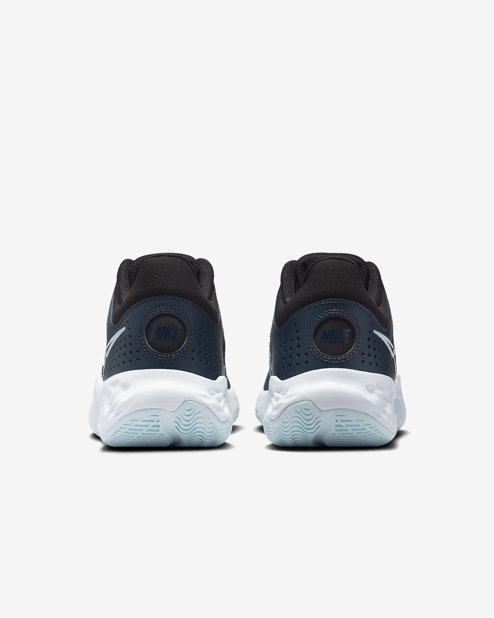 Nike Fly.By Mid 3 Basketball Shoes - Armoury Navy/Glacier Blue/White/Black