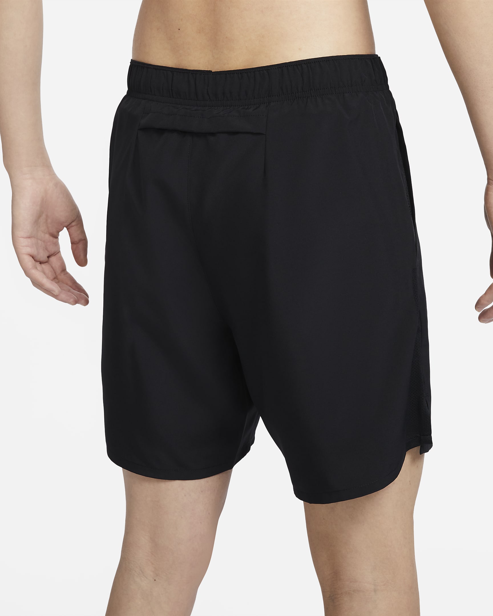 Nike Dri-FIT Challenger Men's 18cm (approx.) 2-in-1 Versatile Shorts - Black/Black/Black