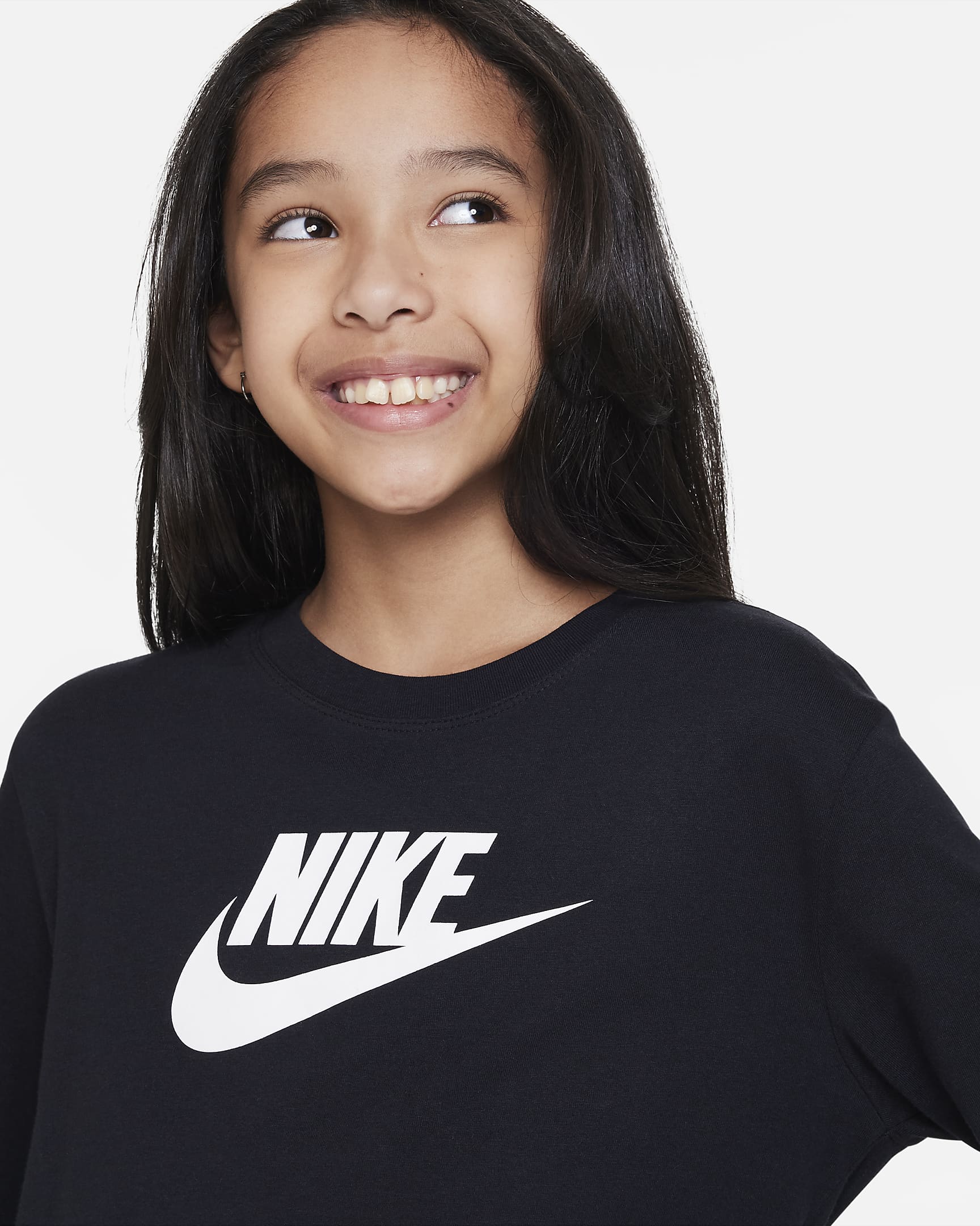 Nike Sportswear Big Kids' (Girls') Long-Sleeve T-Shirt. Nike.com