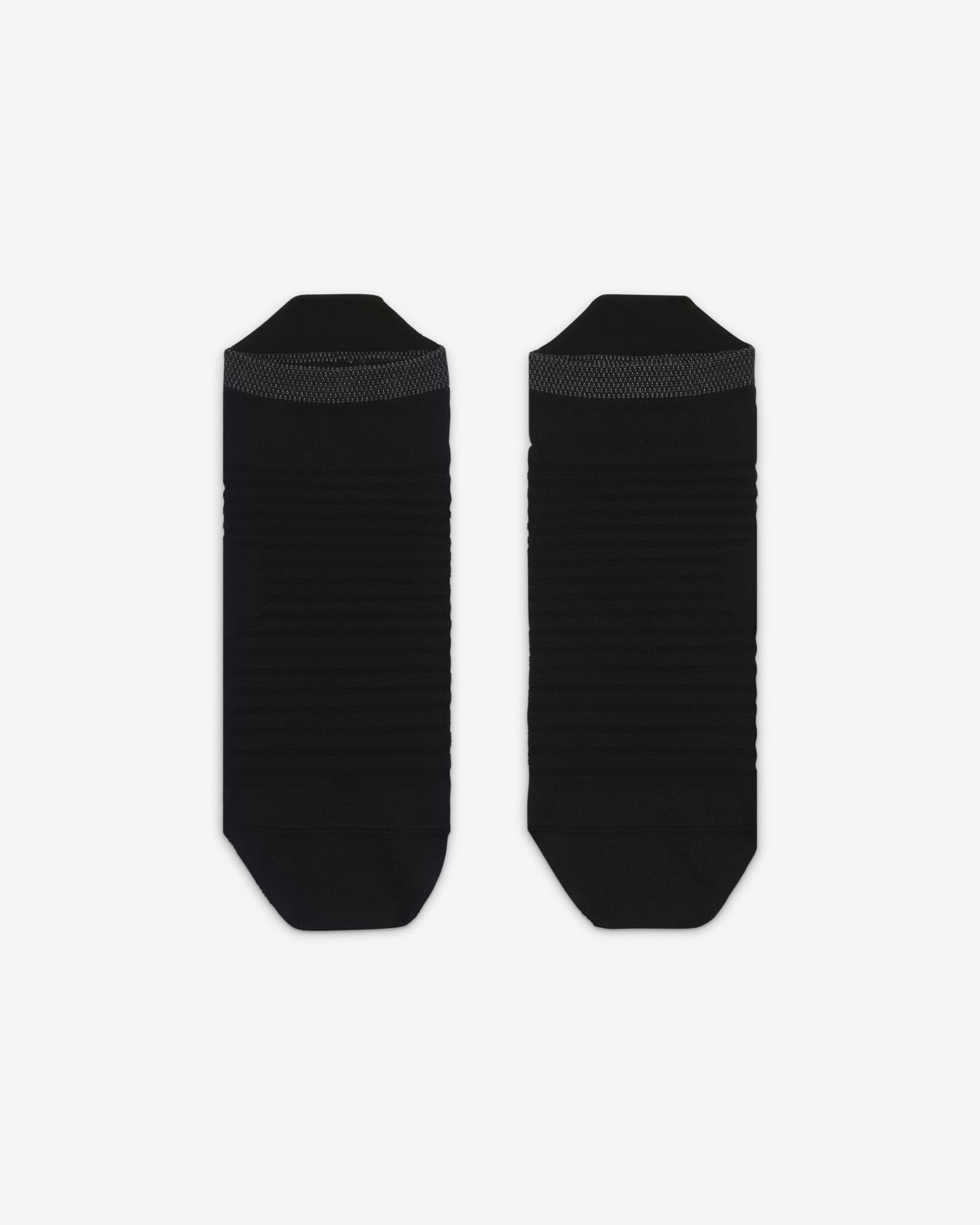 Nike Spark Lightweight No-Show Running Socks - Black/Reflect Silver