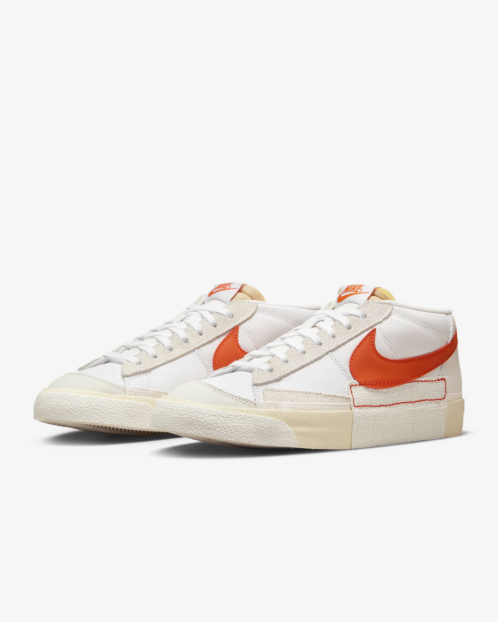 Nike Blazer 低筒 Pro Club 男鞋 - 白色/Beach/Summit White/Cosmic Clay