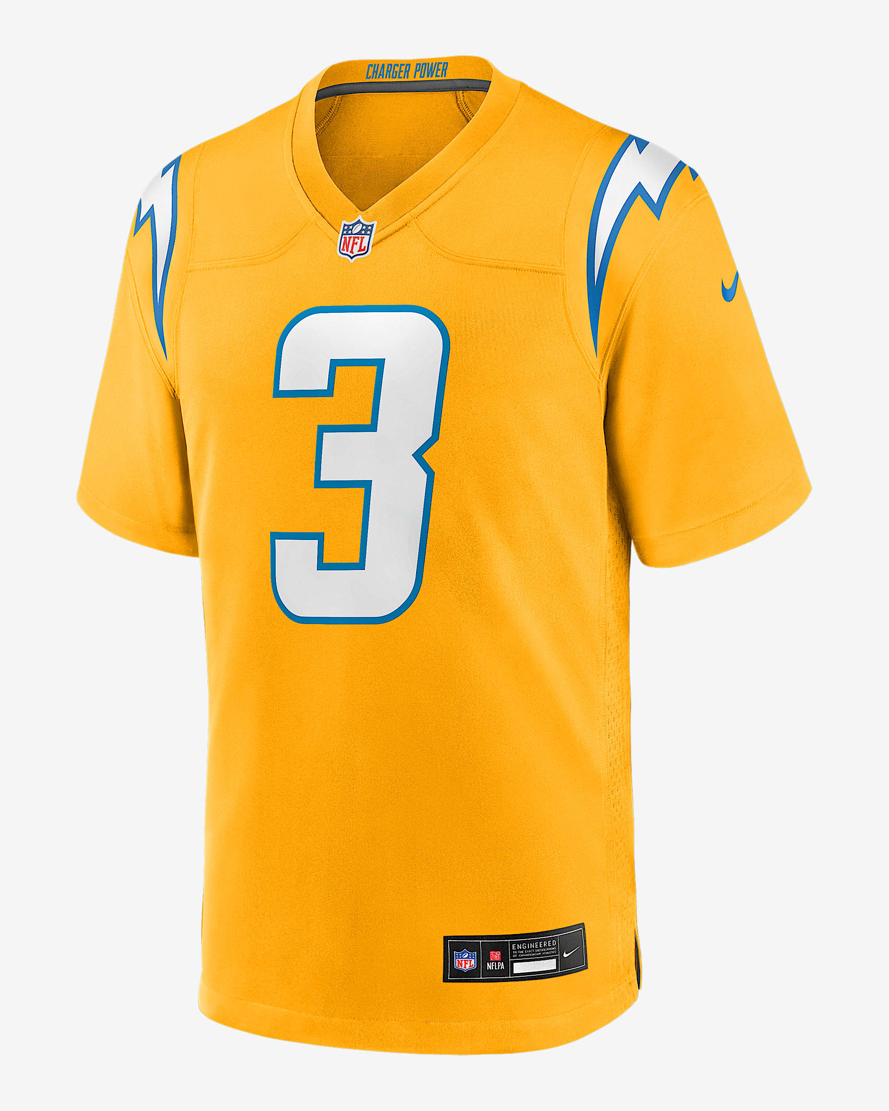 Derwin James Jr. Los Angeles Chargers Big Kids' Nike NFL Game Jersey - Gold