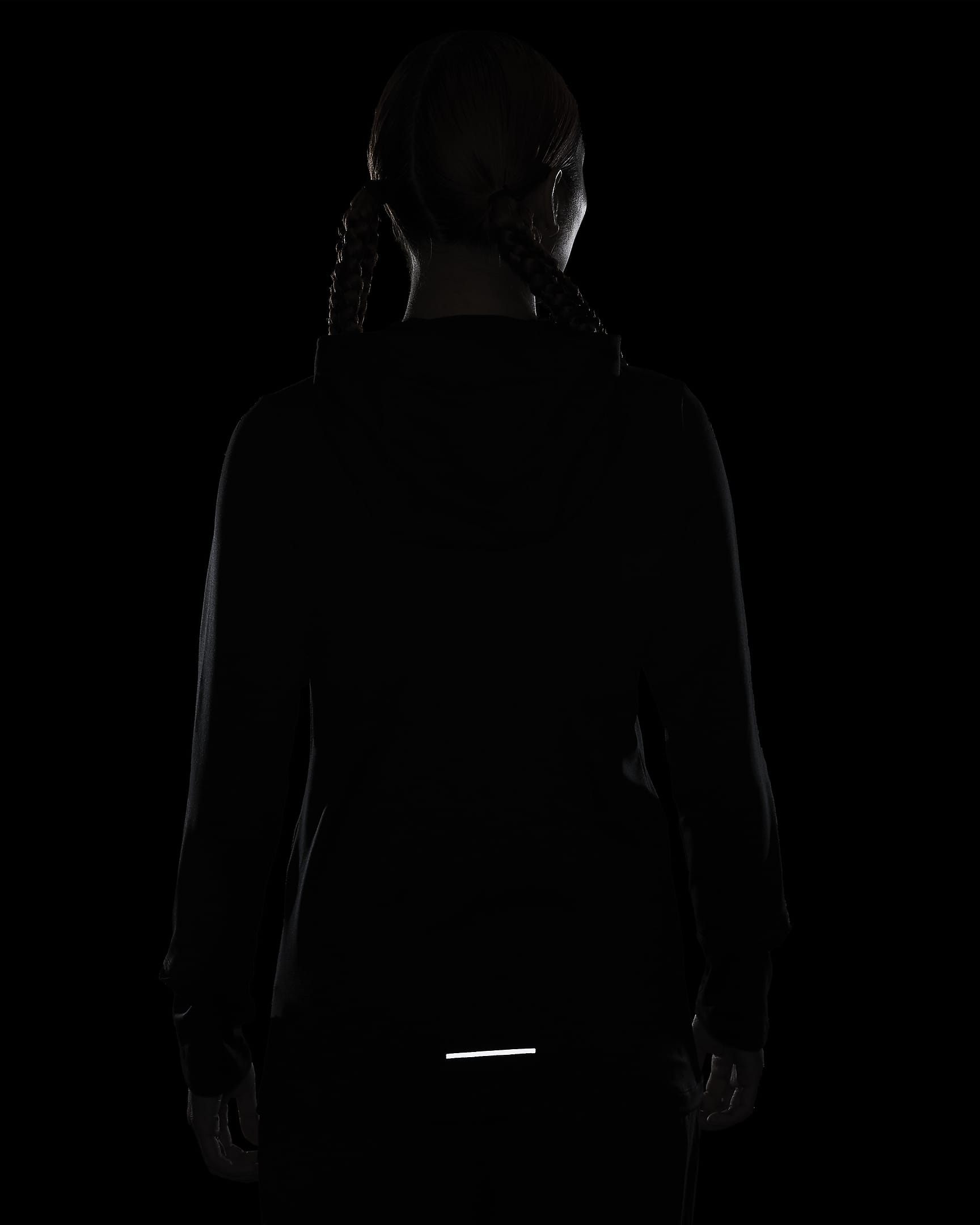 Nike Dri-FIT Swift Element UV Women's Hooded Running Jacket - Black