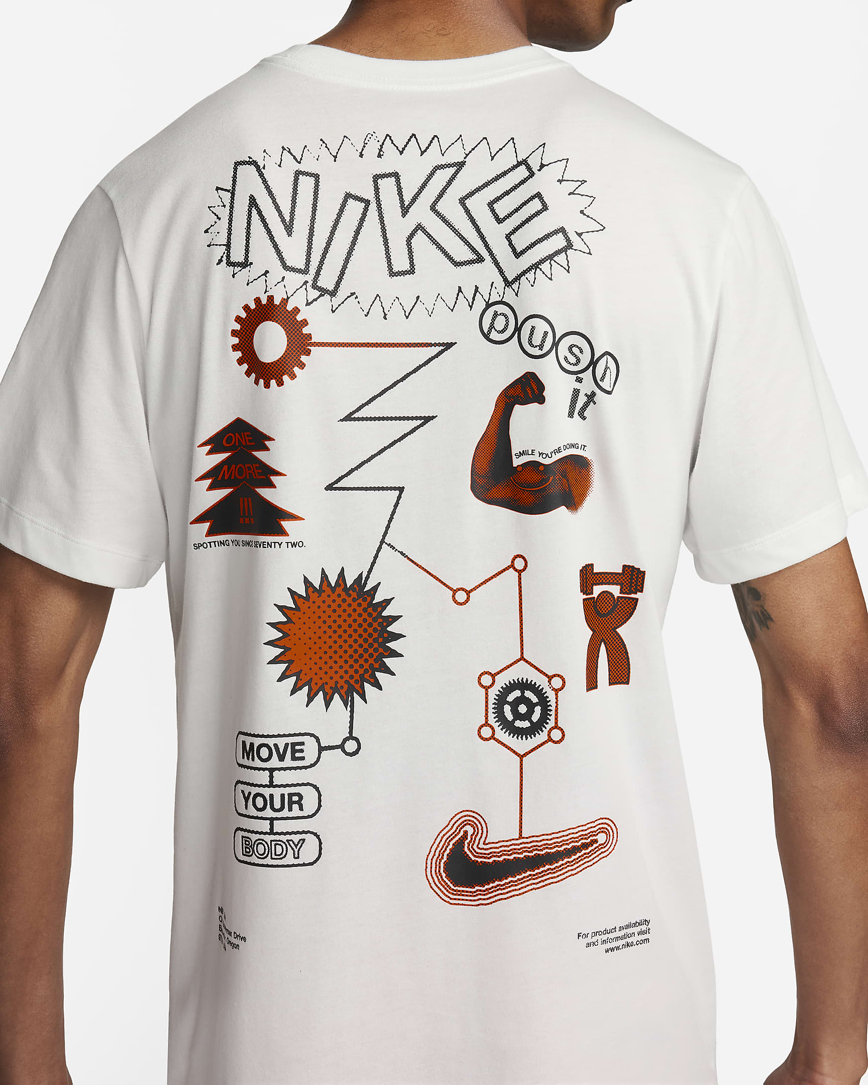 Nike Men's Dri-FIT Fitness T-Shirt. Nike UK