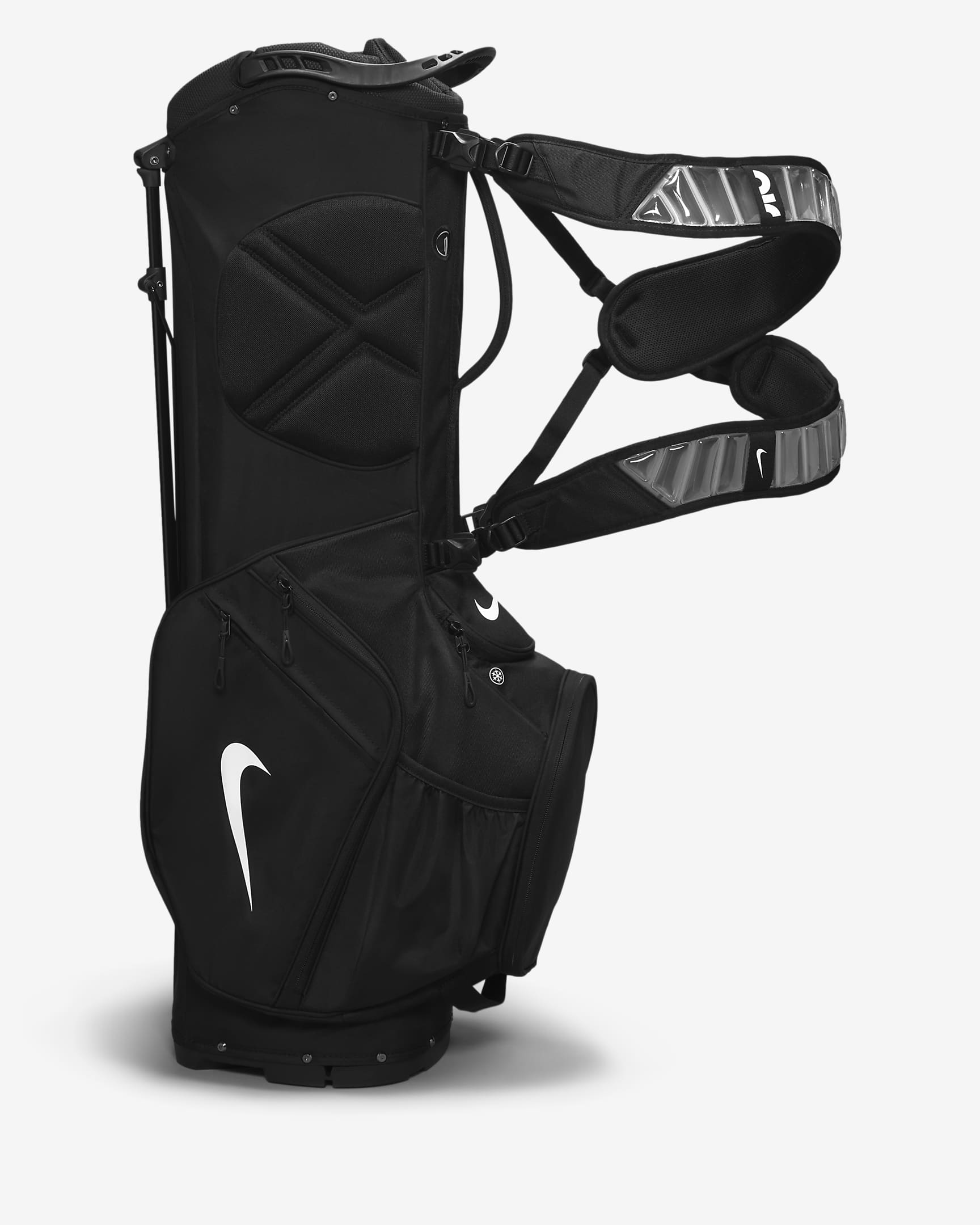 Nike Air Hybrid 2 Golf Bag - Black/Black/White