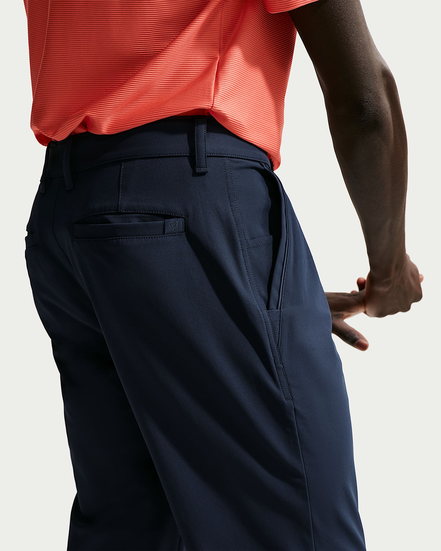 Nike Par Men's Dri-FIT Slim Golf Pants - College Navy/Black/College Navy