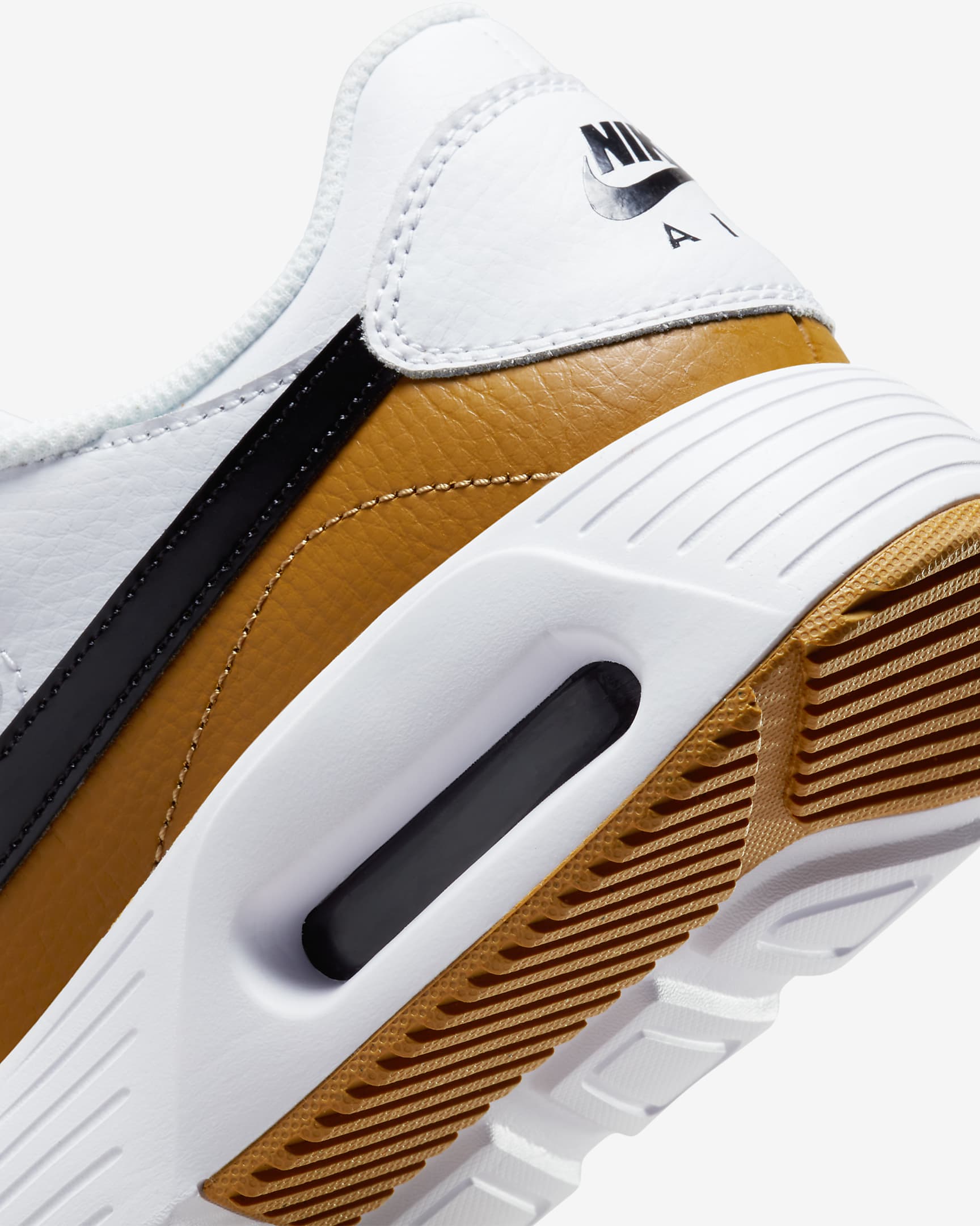 Nike Air Max SC Leather Men's Shoes - White/Wheat/Black