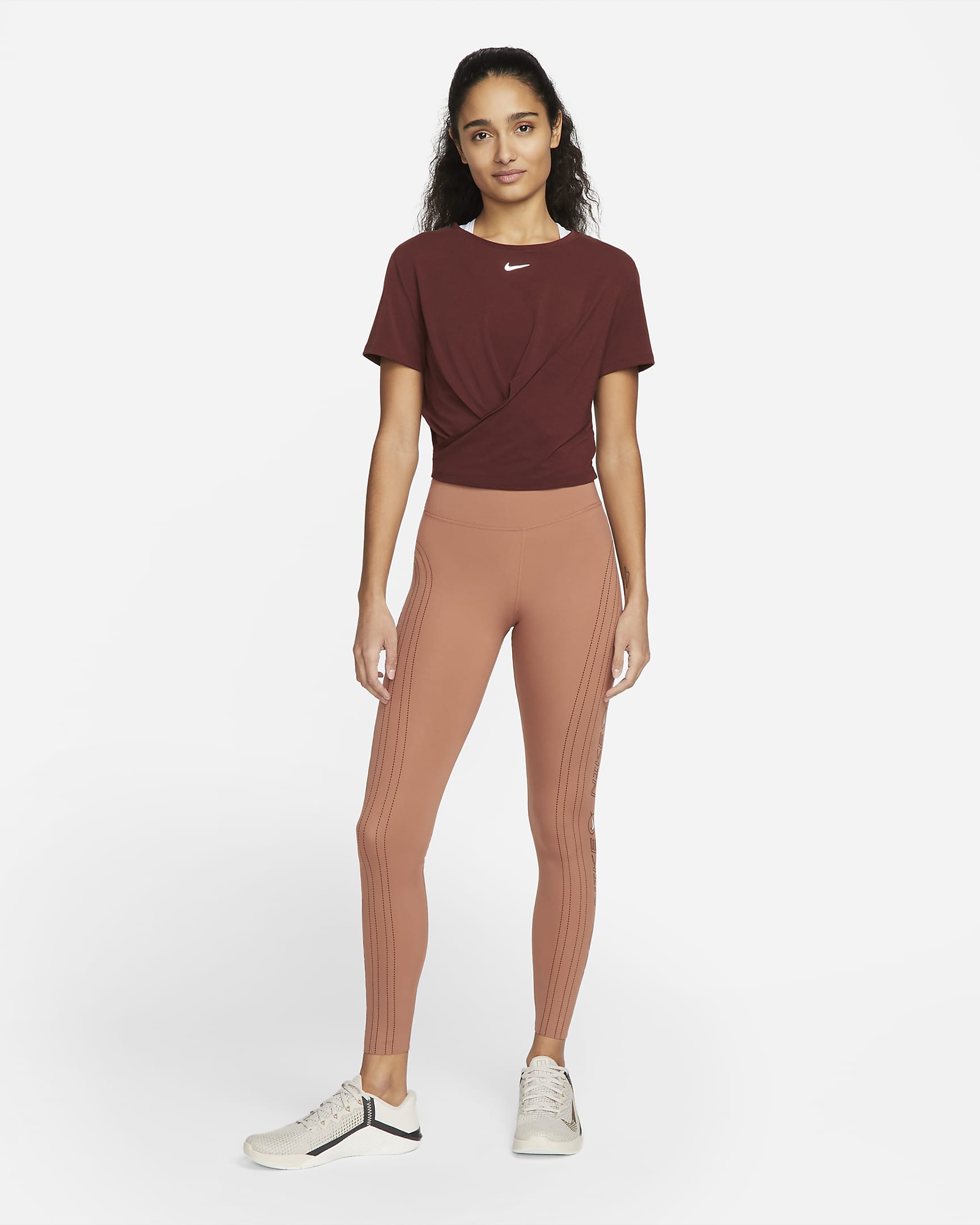 nike one luxe leggings navy