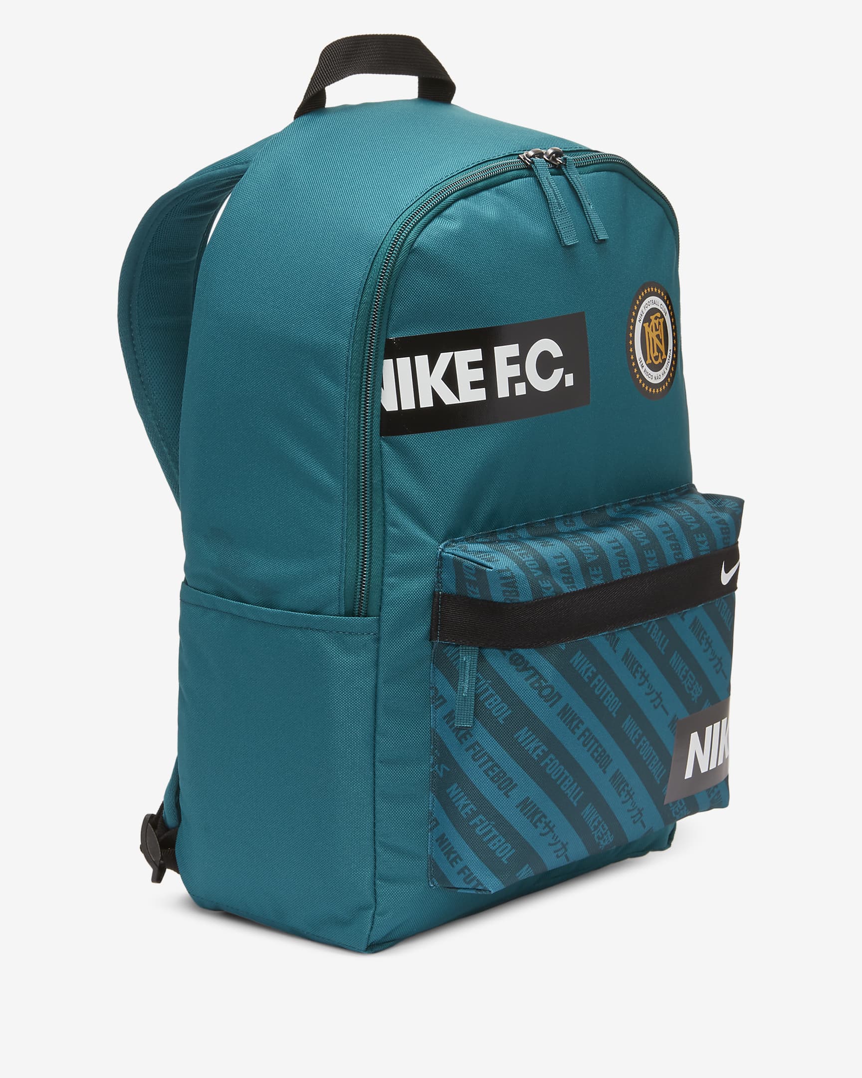 Nike F.C. Soccer Backpack - Geode Teal/Black/White