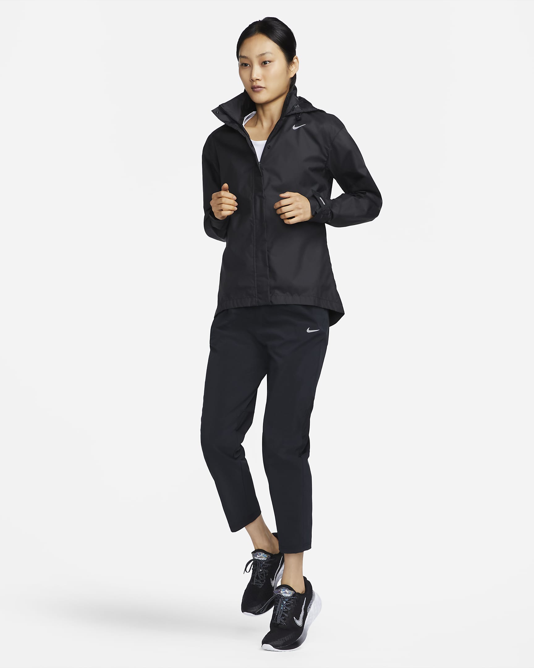 Nike Fast Repel Women's Running Jacket - Black/Black