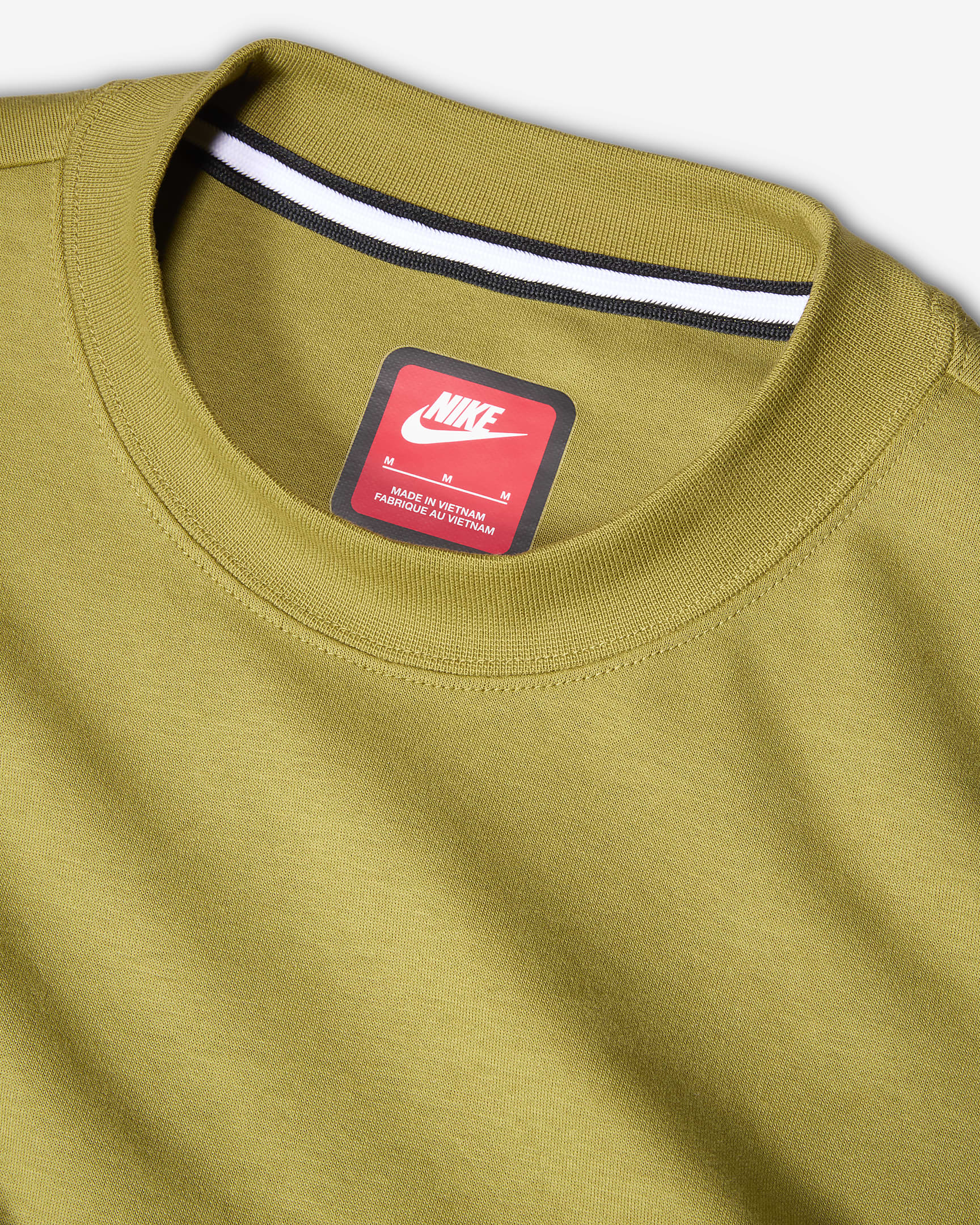 Nike Tech Men's Short-Sleeve Fleece Top - Pacific Moss/Pacific Moss