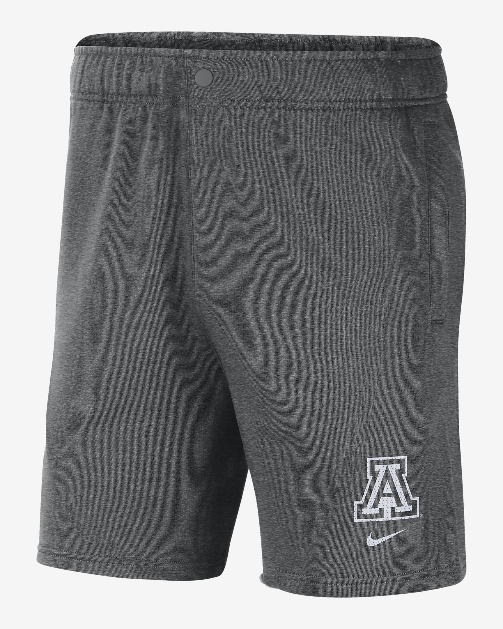 Arizona Men's Nike College Fleece Shorts.