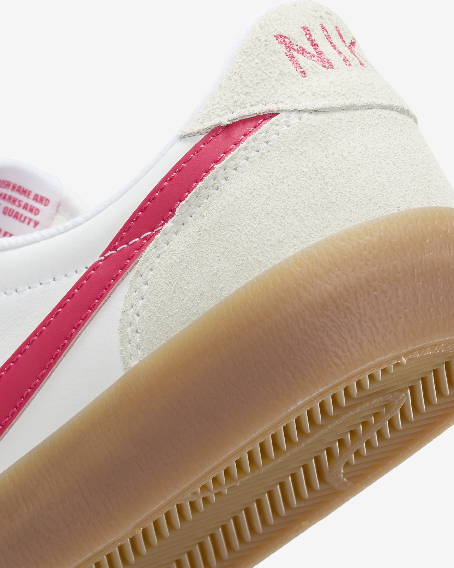 Nike Killshot 2 Women's Shoes - White/Gum Yellow/Gum Yellow/Aster Pink