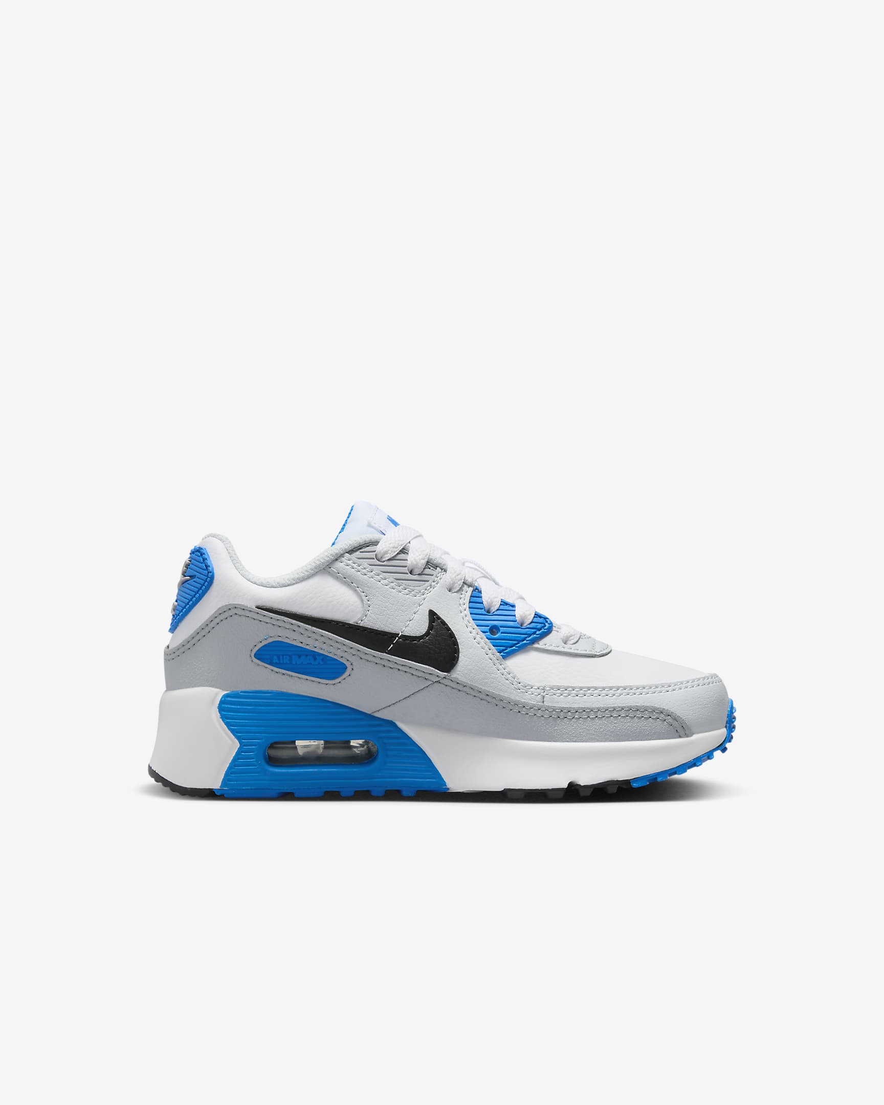 Chaussure Nike Air Max 90 LTR pour Jeune enfant - Blanc/Photo Blue/Pure Platinum/Noir