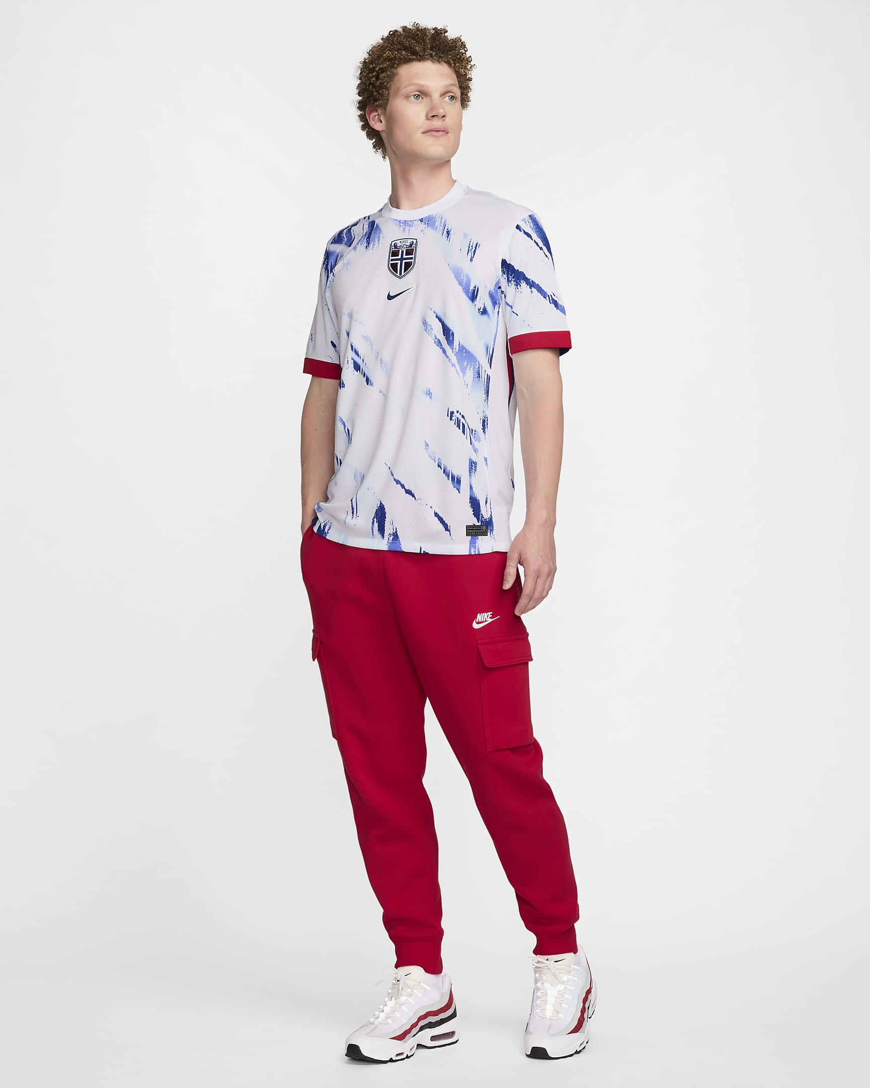 Norway (Men's Team) 2024/25 Stadium Away Men's Nike DriFIT Football