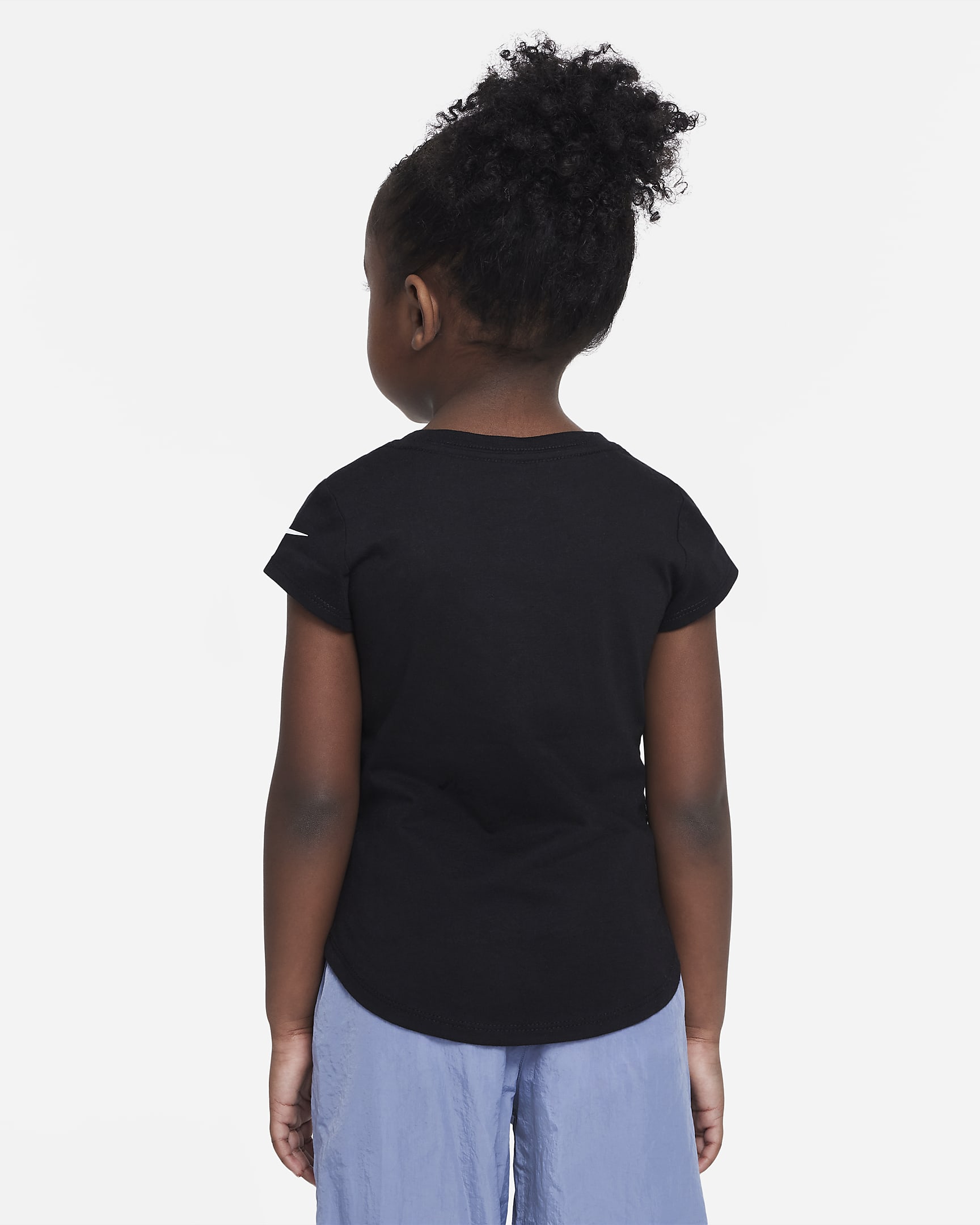 Nike Lionfish Swoosh Tee Toddler T-Shirt - Black