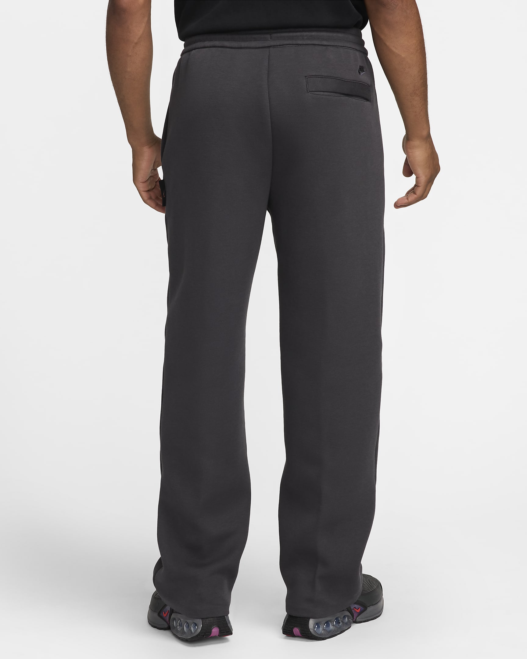 Pants de tejido Fleece entallados para hombre Nike Tech - Antracita/Antracita