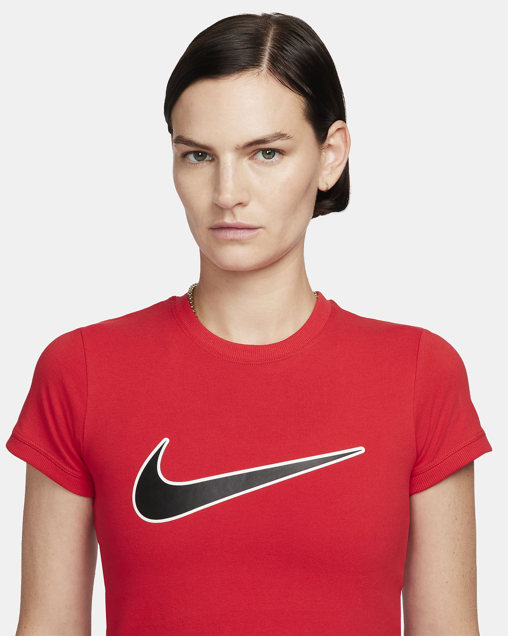 cropped shirt nike